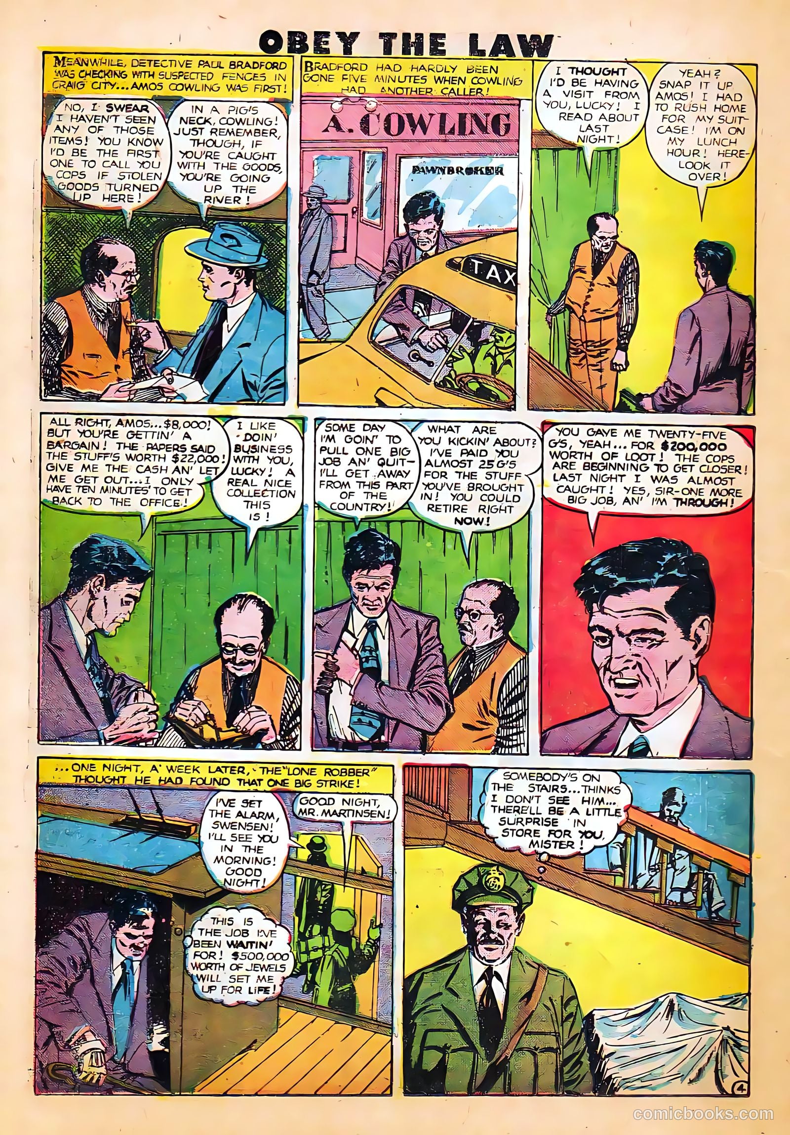 Crime and Punishment #22 (1950) — page 30