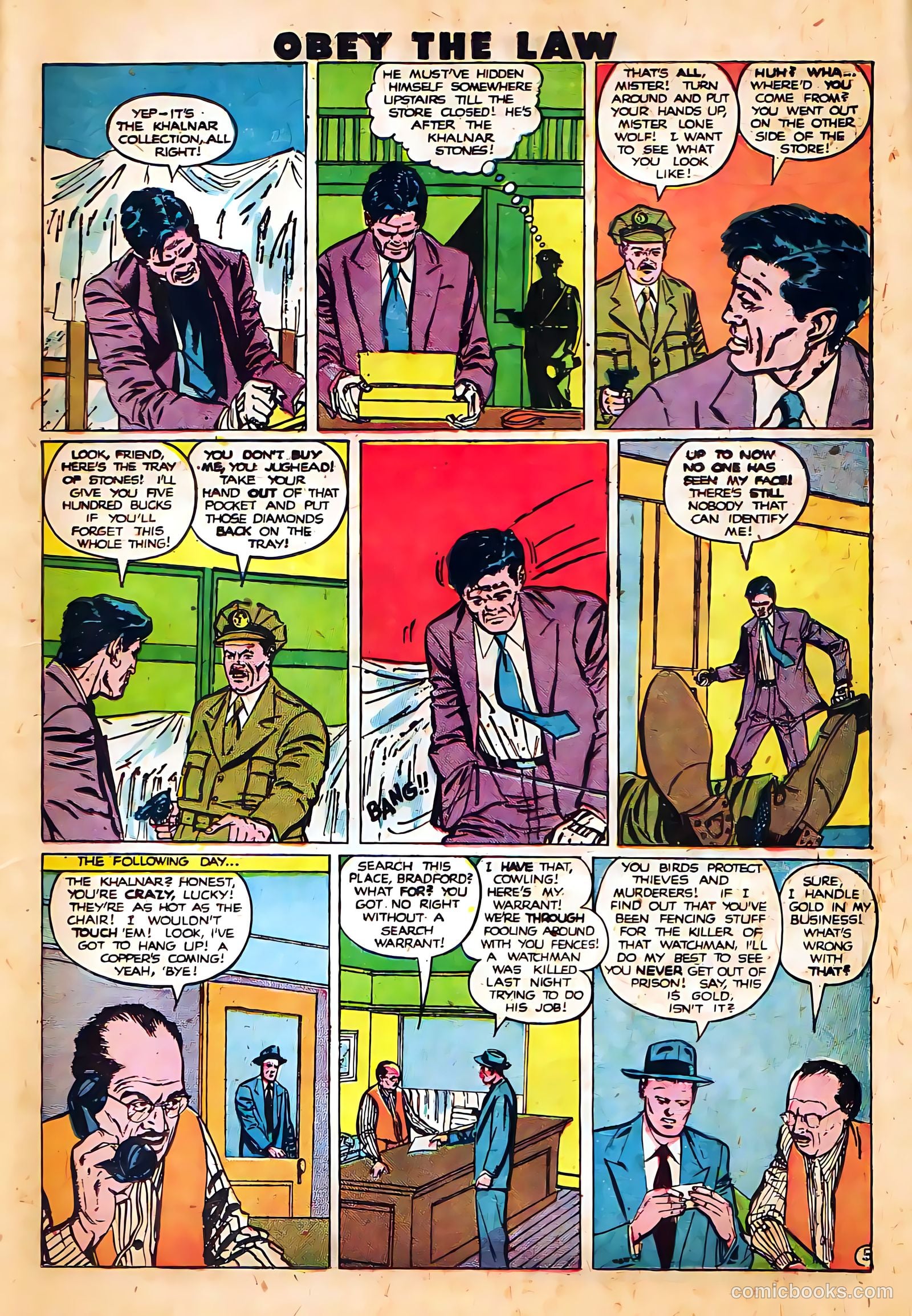 Crime and Punishment #22 (1950) — page 31