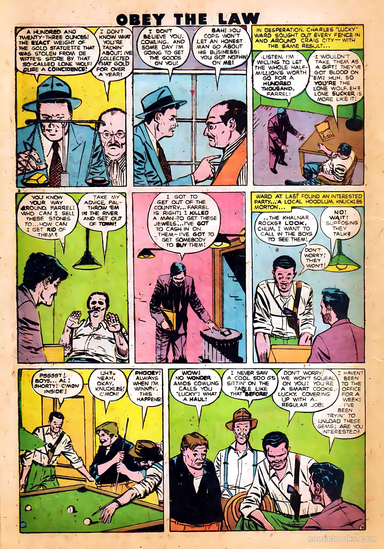 Crime and Punishment #22 (1950) — page 32