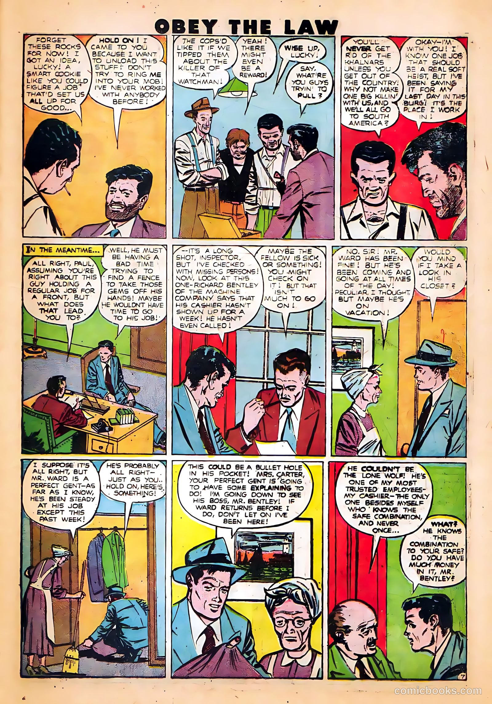 Crime and Punishment #22 (1950) — page 33