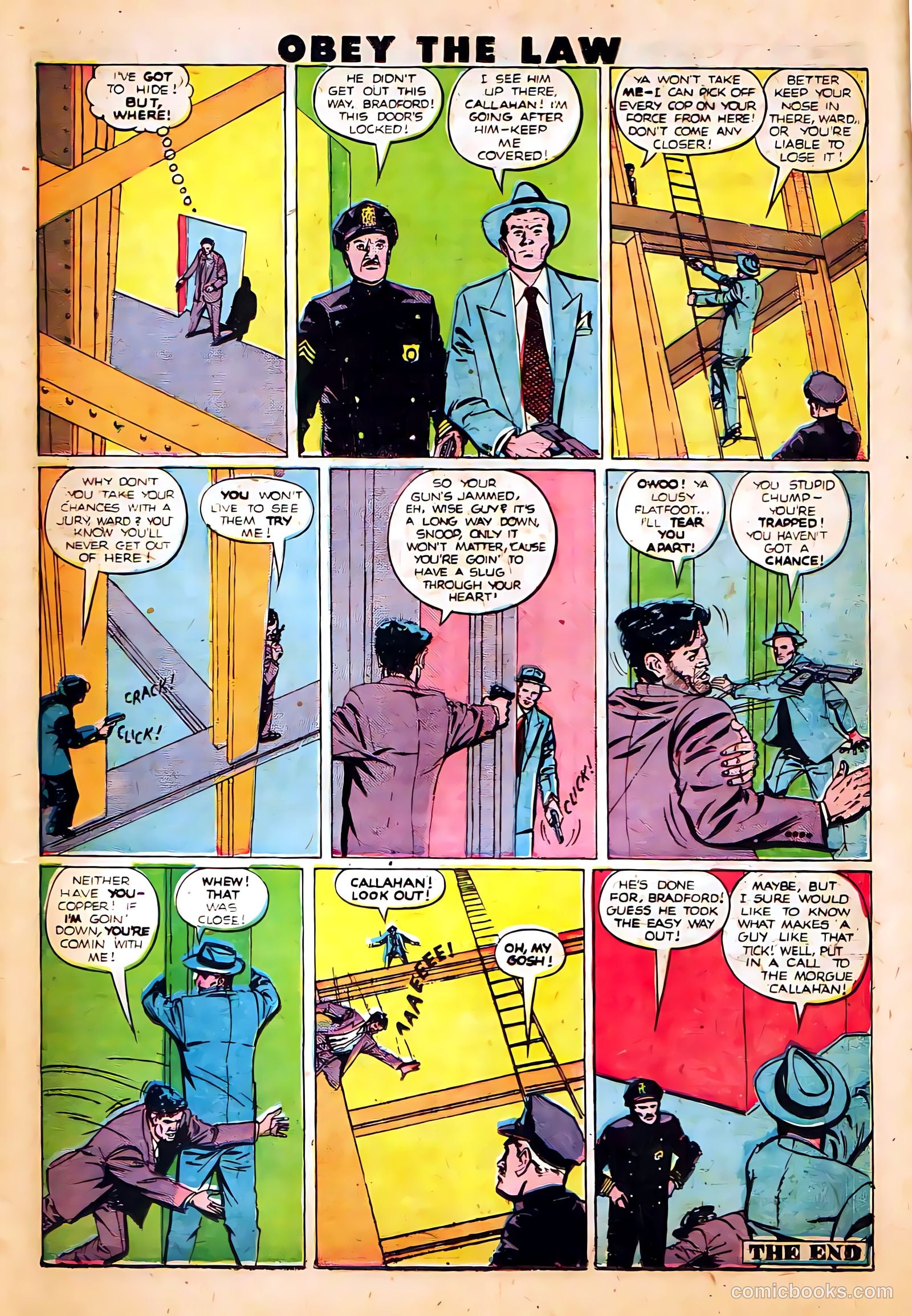 Crime and Punishment #22 (1950) — page 35