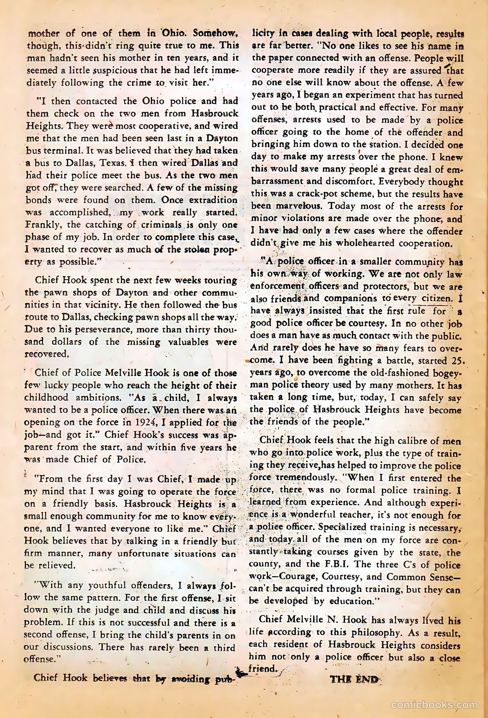 Crime and Punishment #22 (1950) — page 38