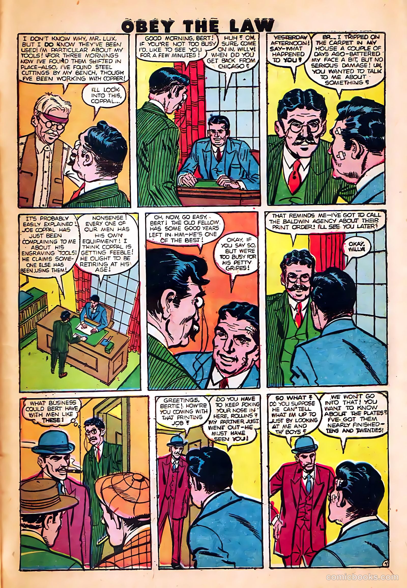 Crime and Punishment #22 (1950) — page 43