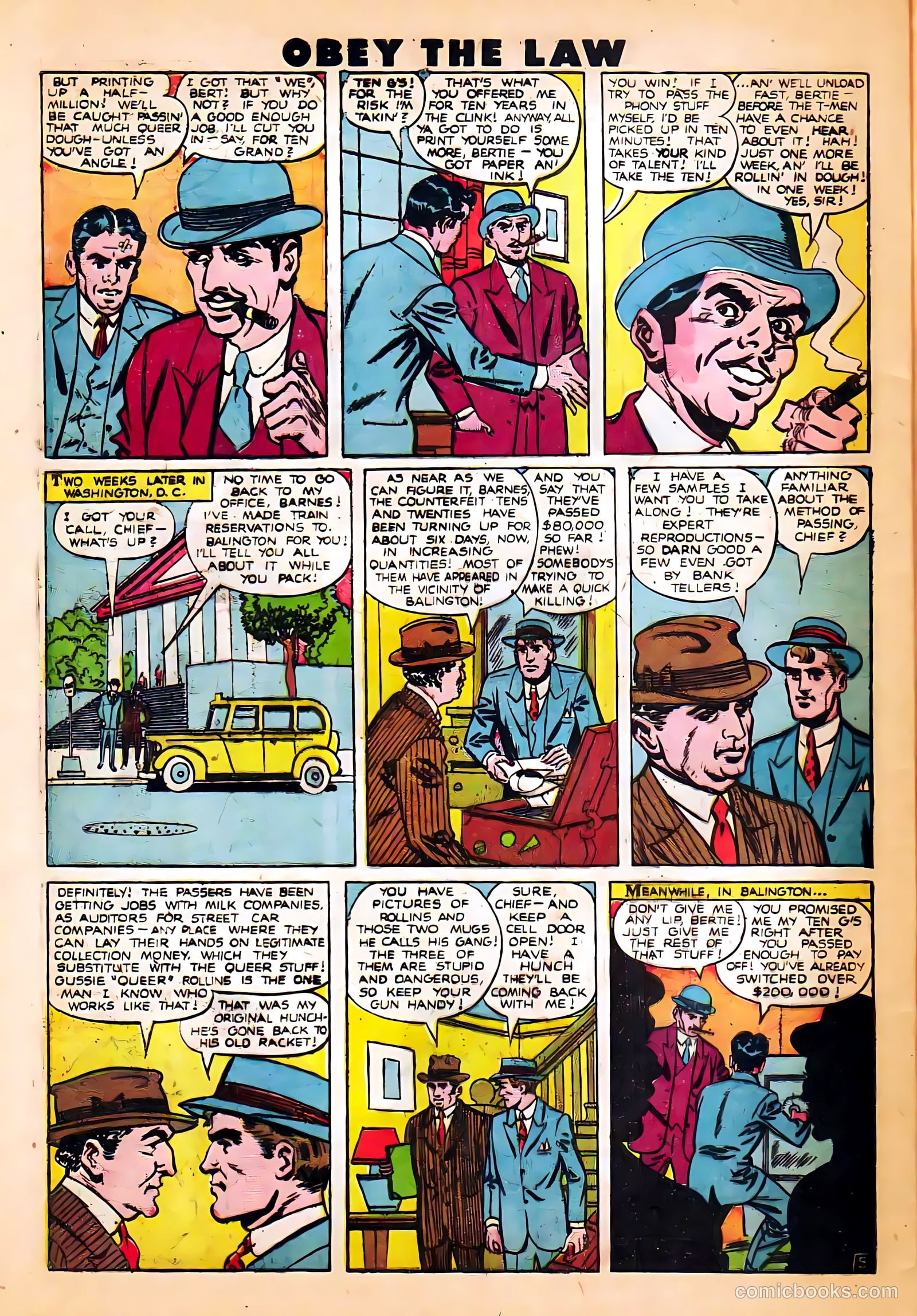 Crime and Punishment #22 (1950) — page 44