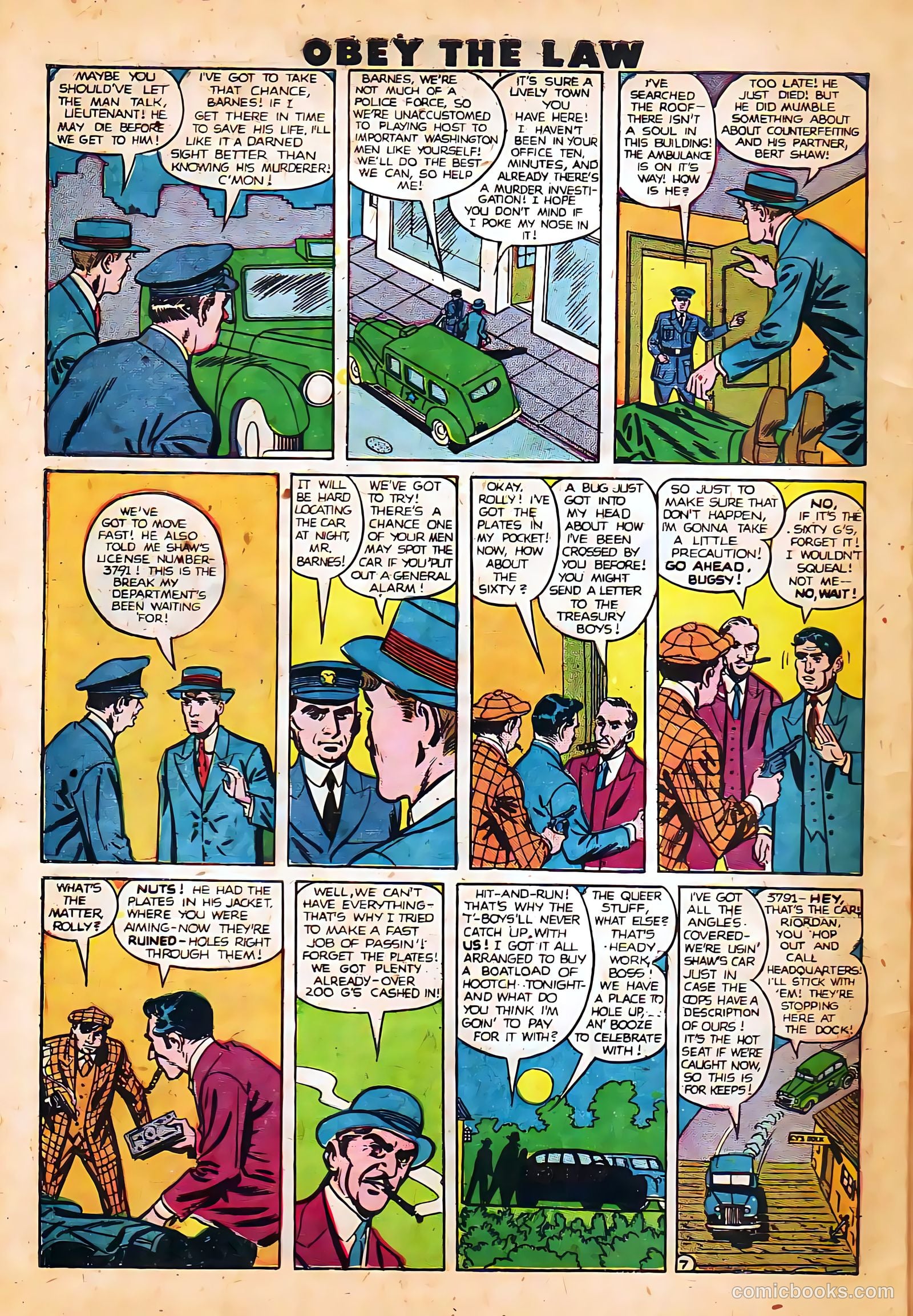 Crime and Punishment #22 (1950) — page 46