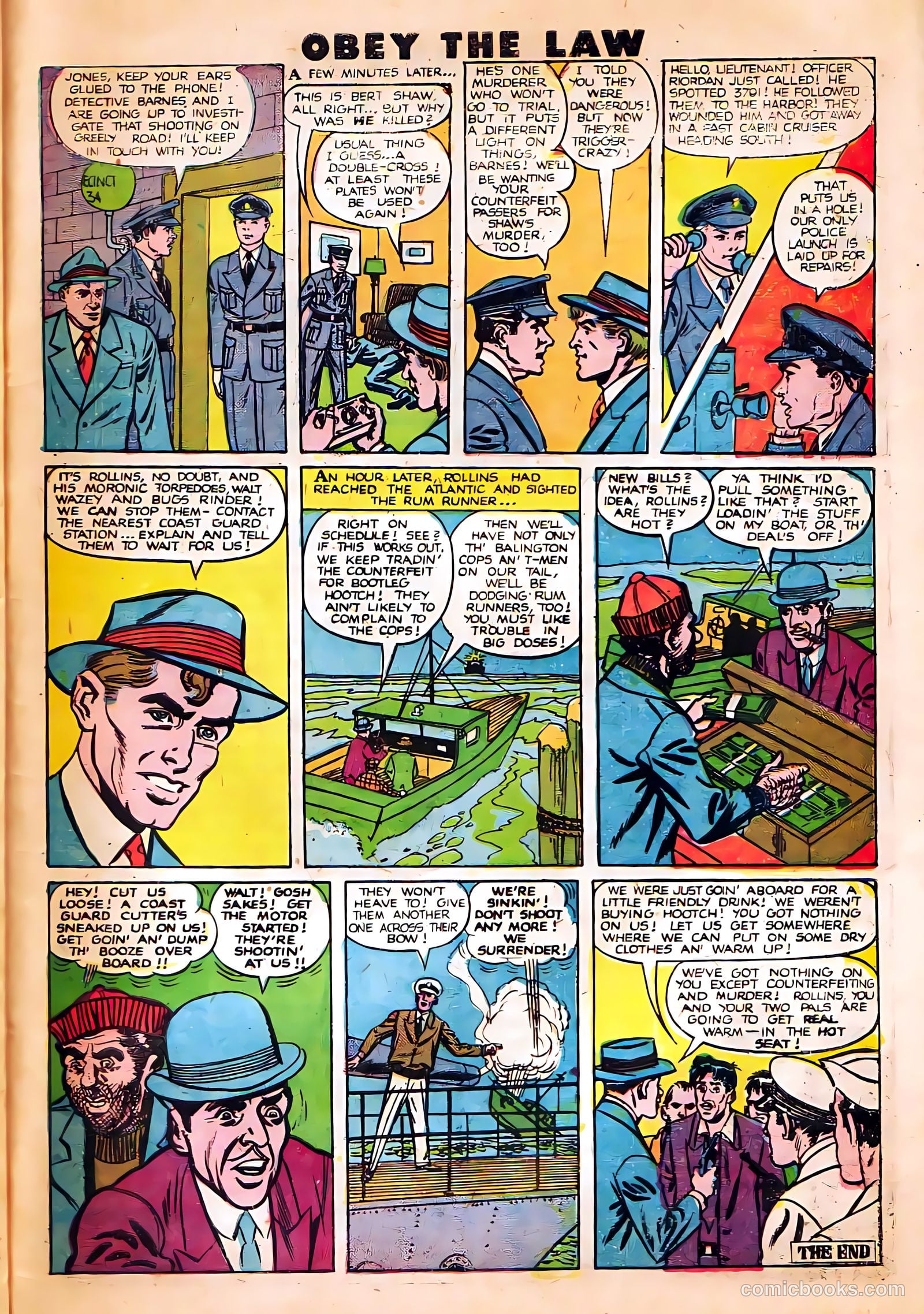 Crime and Punishment #22 (1950) — page 47