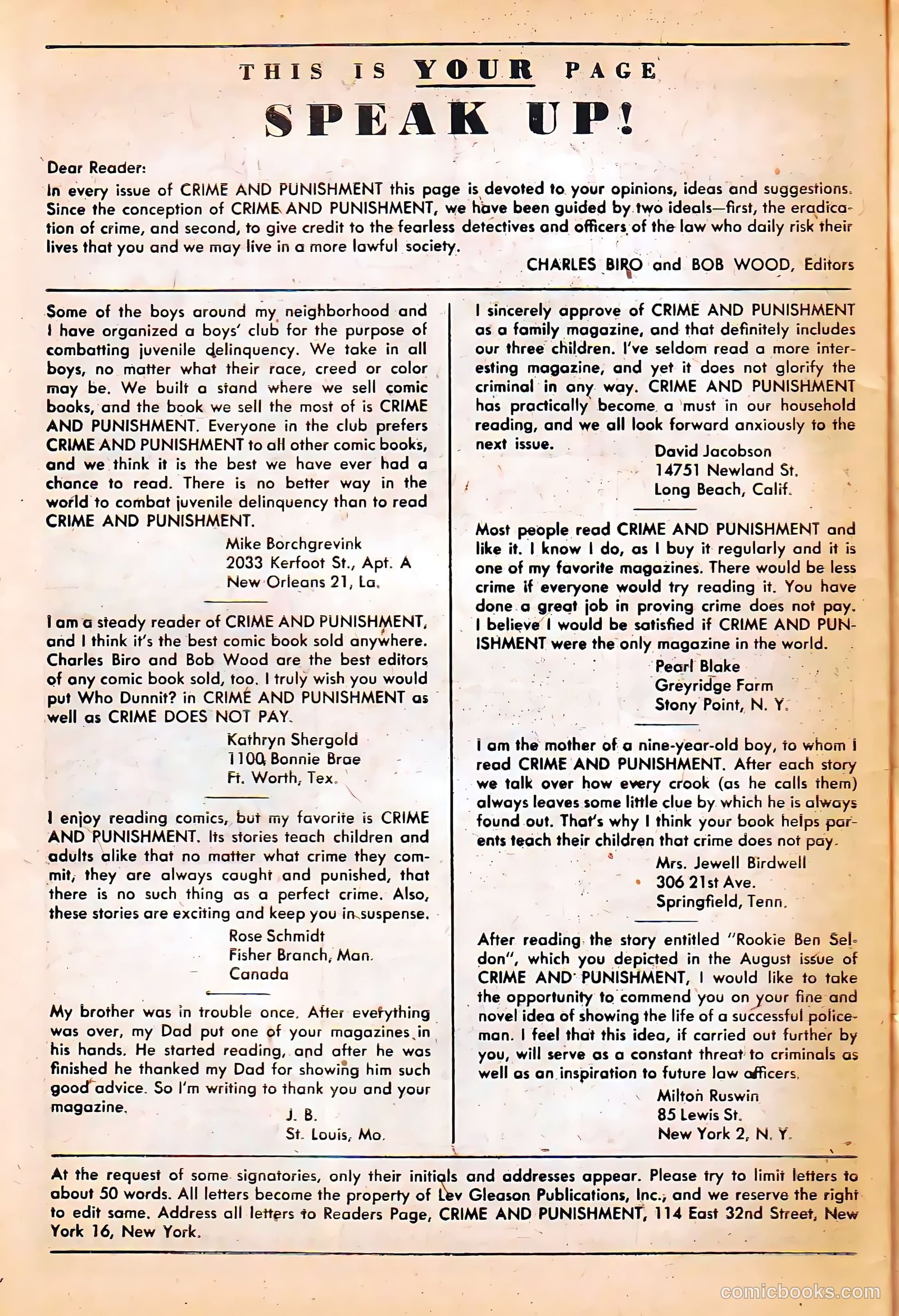 Crime and Punishment #22 (1950) — page 48