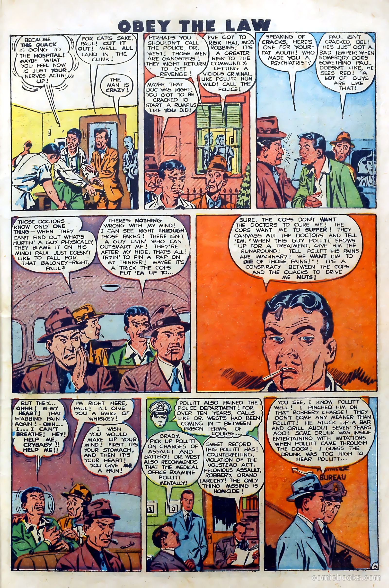 Crime and Punishment #23 (1950) — page 5 of 53