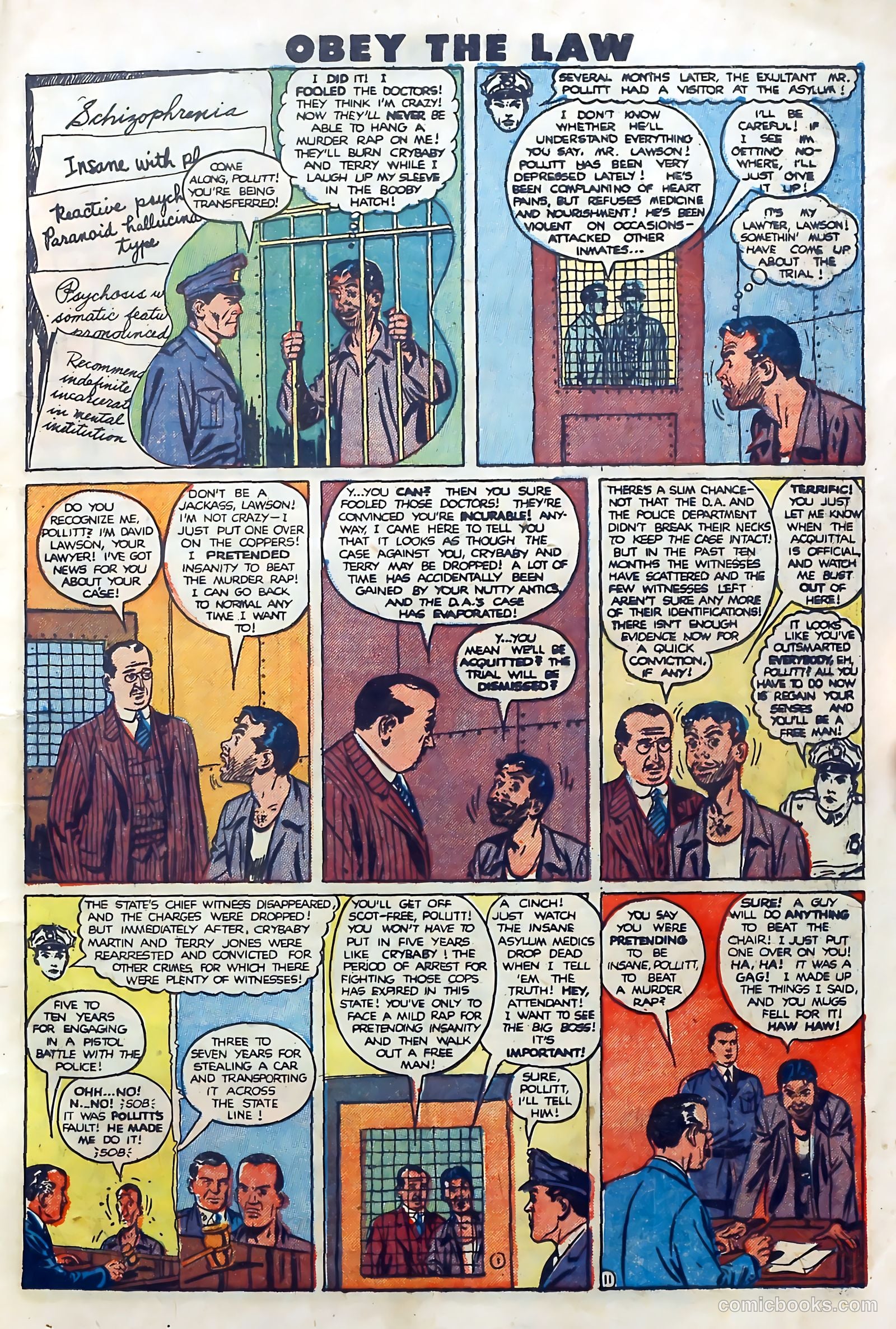 Crime and Punishment #23 (1950) — page 13 of 53