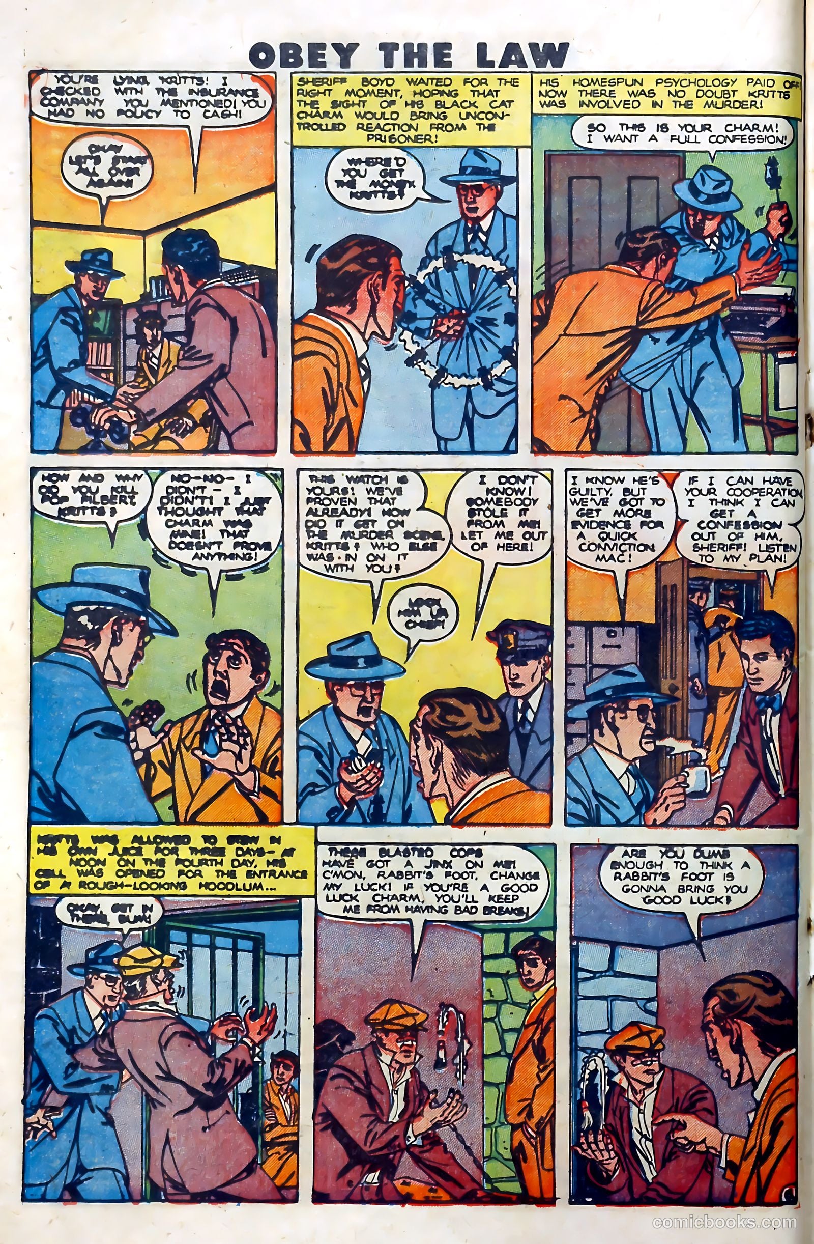 Crime and Punishment #23 (1950) — page 22 of 53