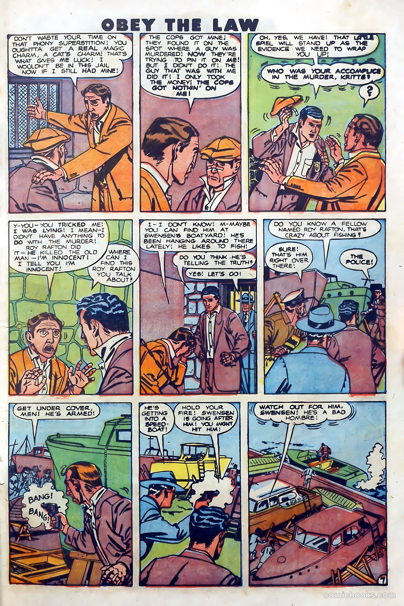 Crime and Punishment #23 (1950) — page 23 of 53
