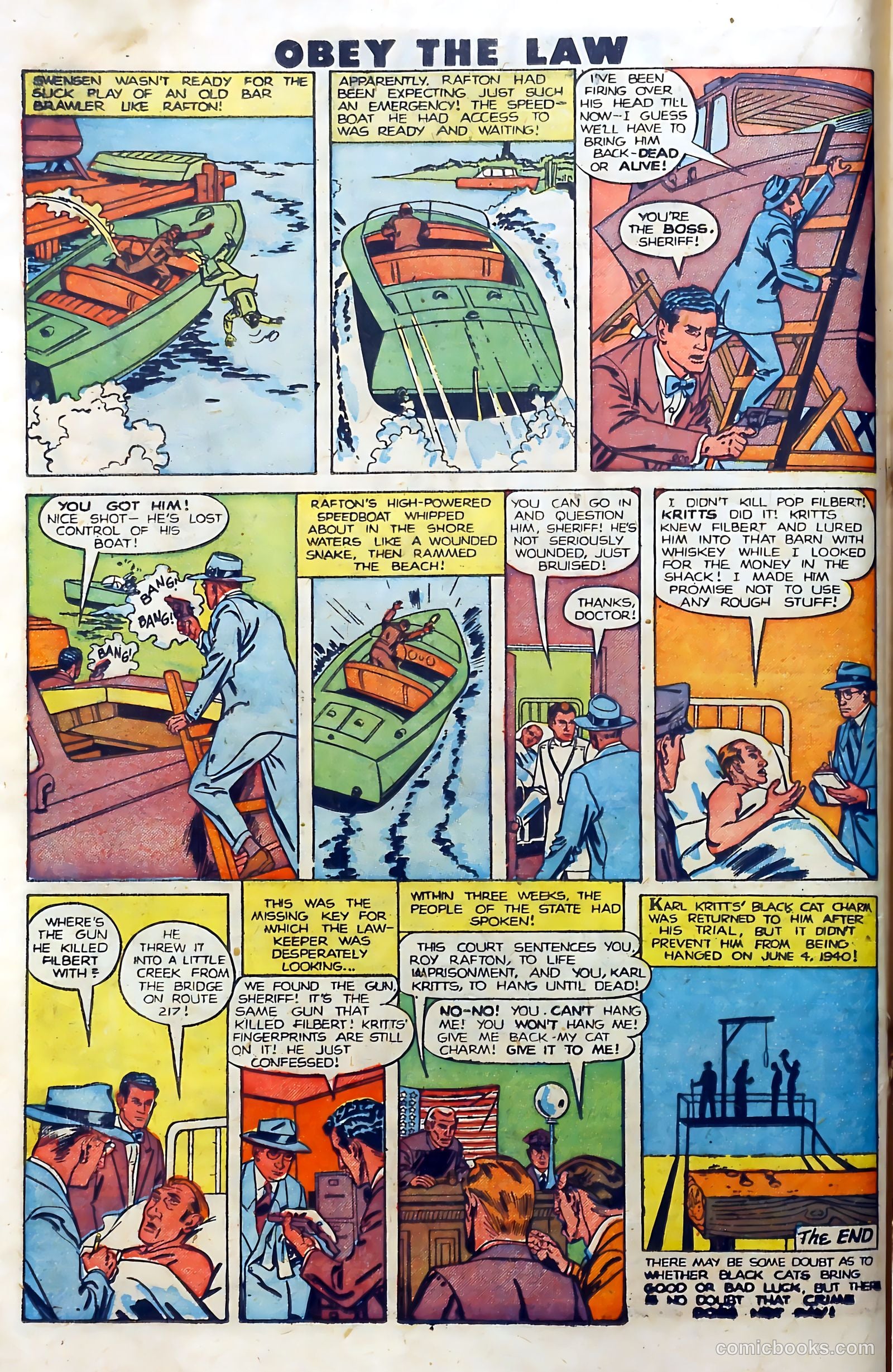 Crime and Punishment #23 (1950) — page 24 of 53