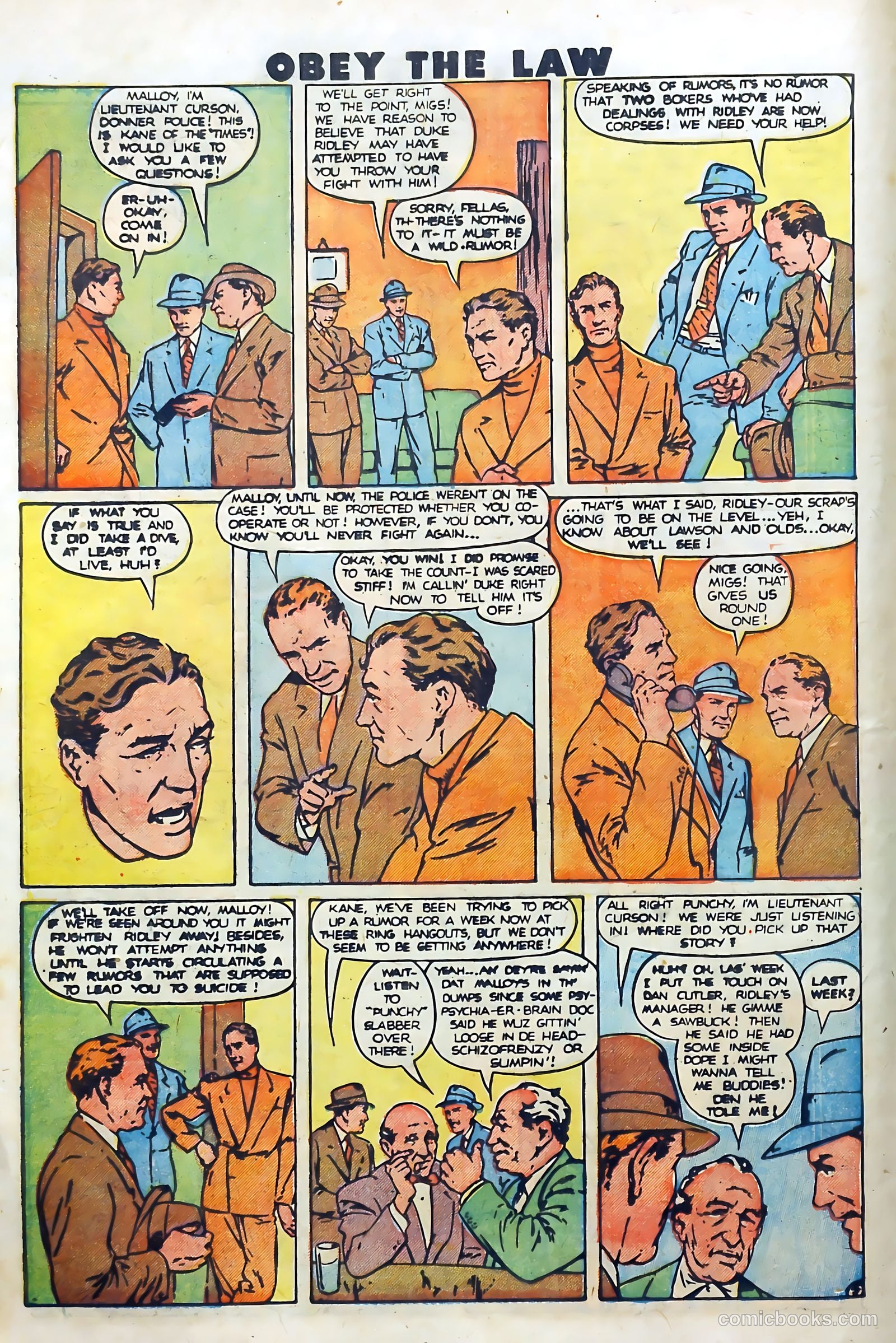 Crime and Punishment #23 (1950) — page 30 of 53