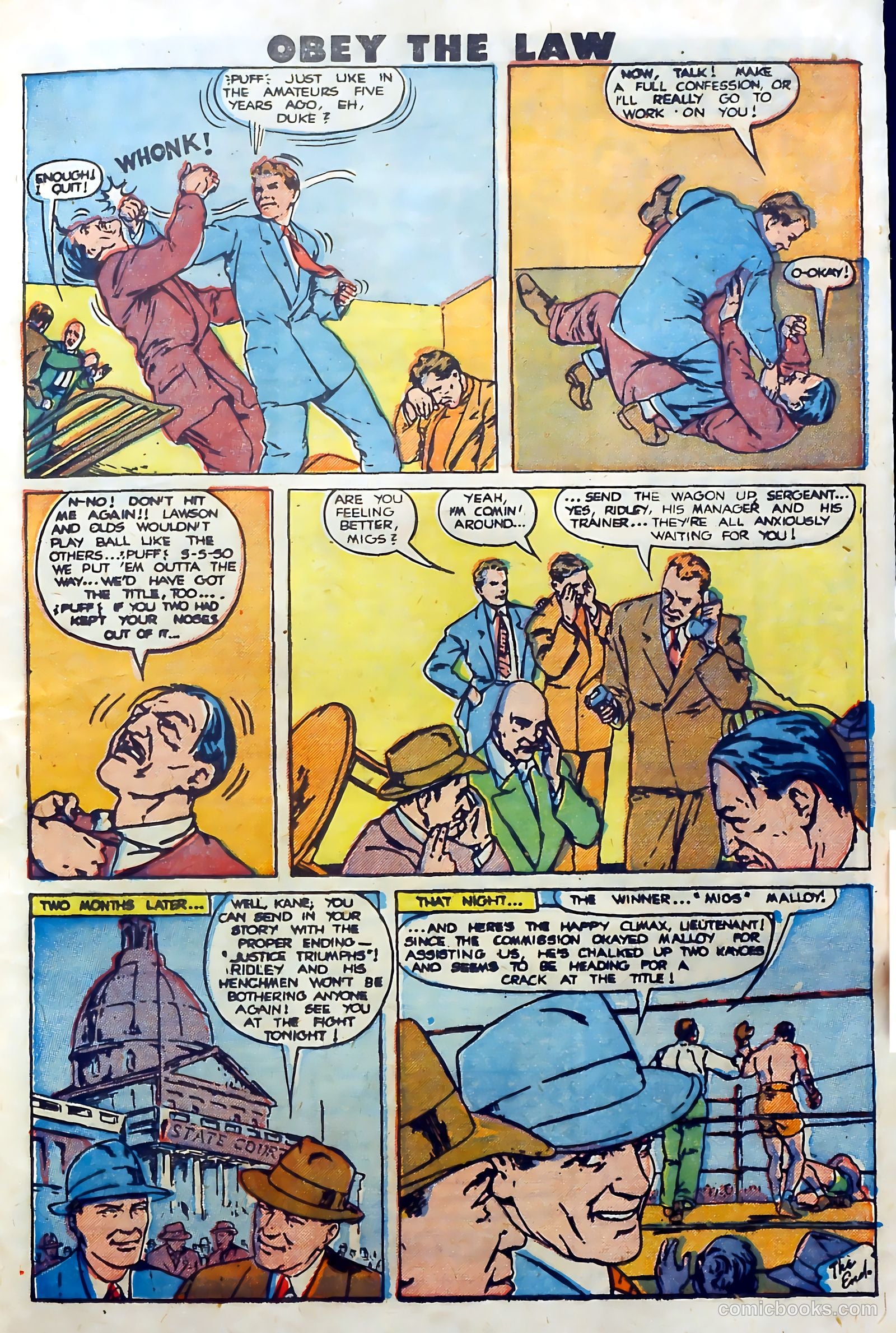 Crime and Punishment #23 (1950) — page 33 of 53