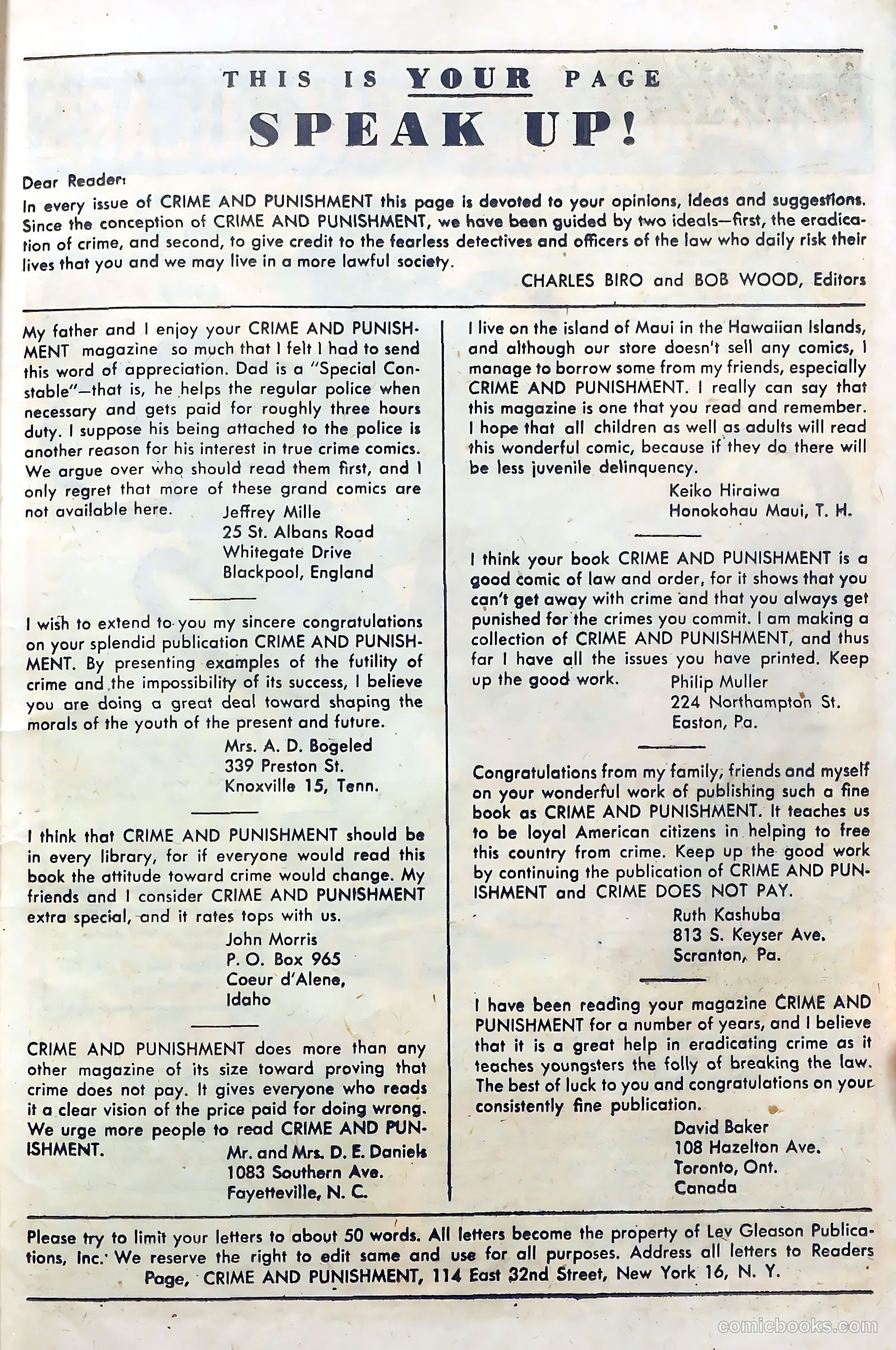 Crime and Punishment #23 (1950) — page 35 of 53