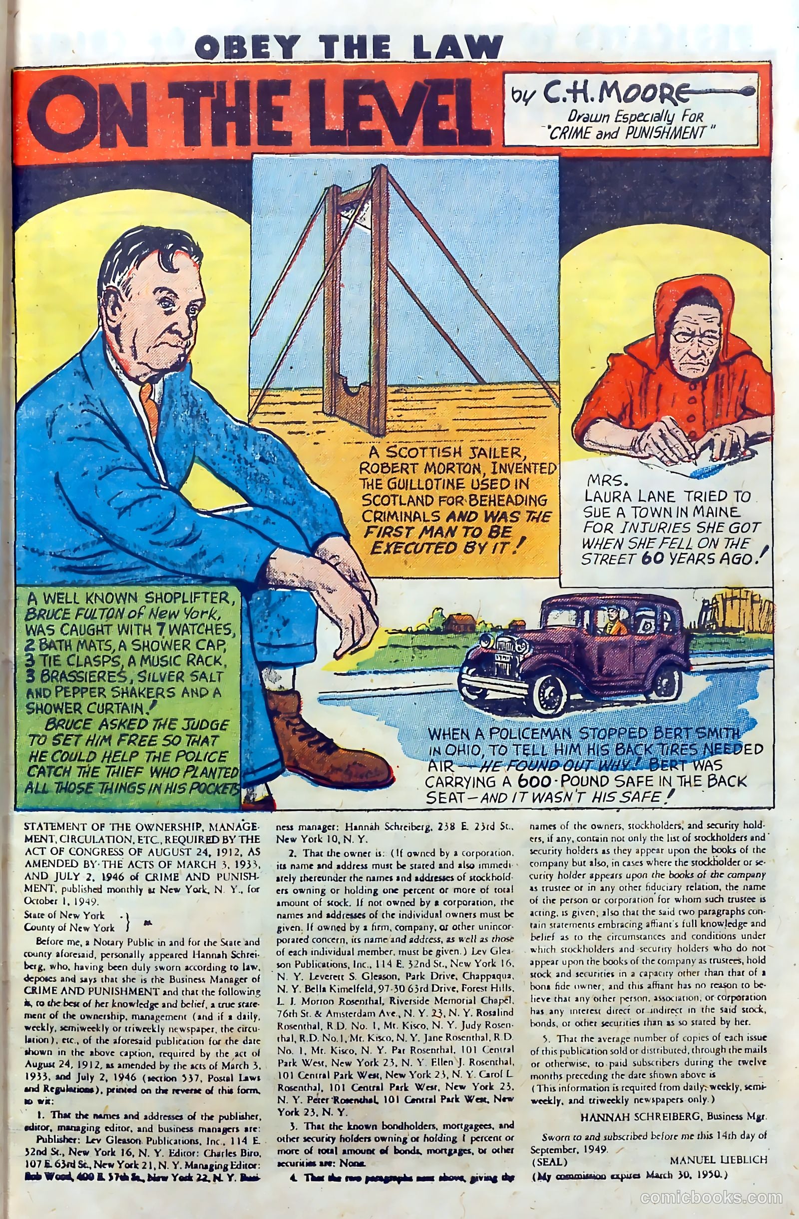 Crime and Punishment #23 (1950) — page 39 of 53