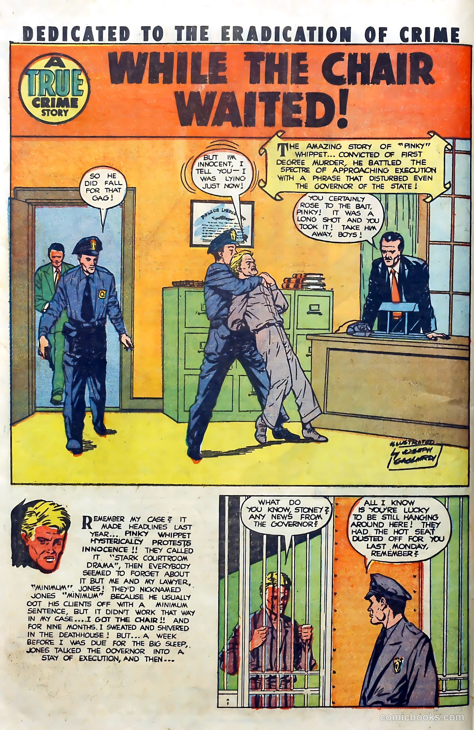 Crime and Punishment #23 (1950) — page 40 of 53