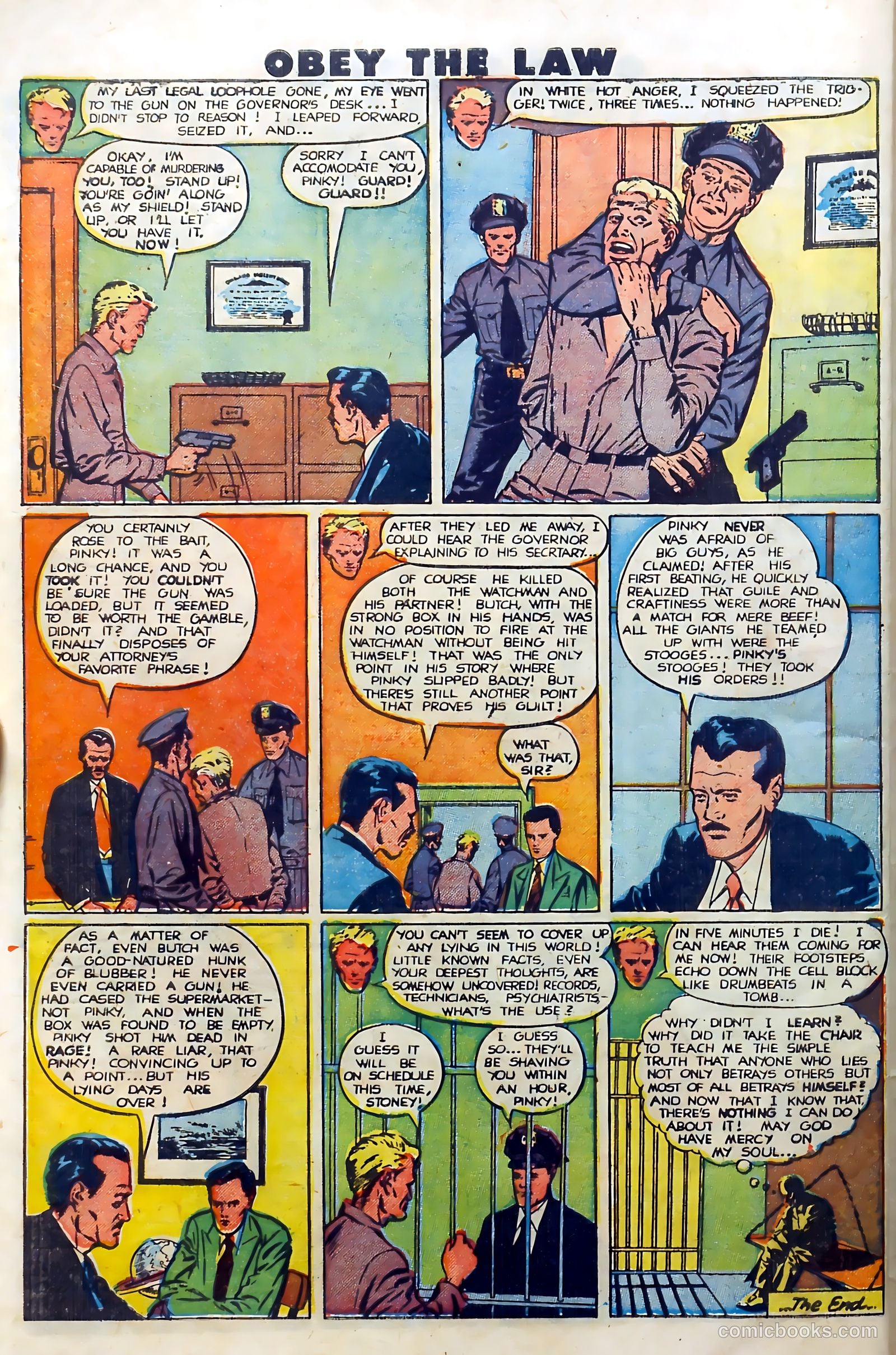 Crime and Punishment #23 (1950) — page 48 of 53