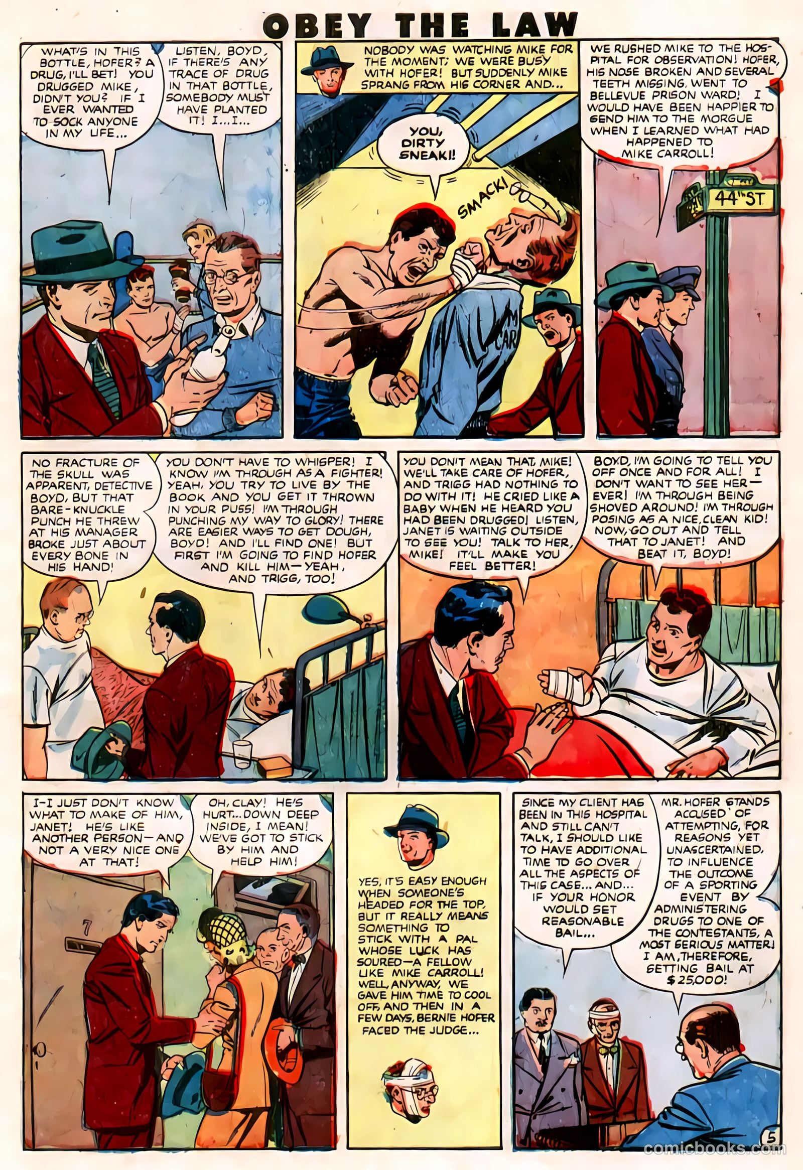 Crime and Punishment #24 (1950) — page 6
