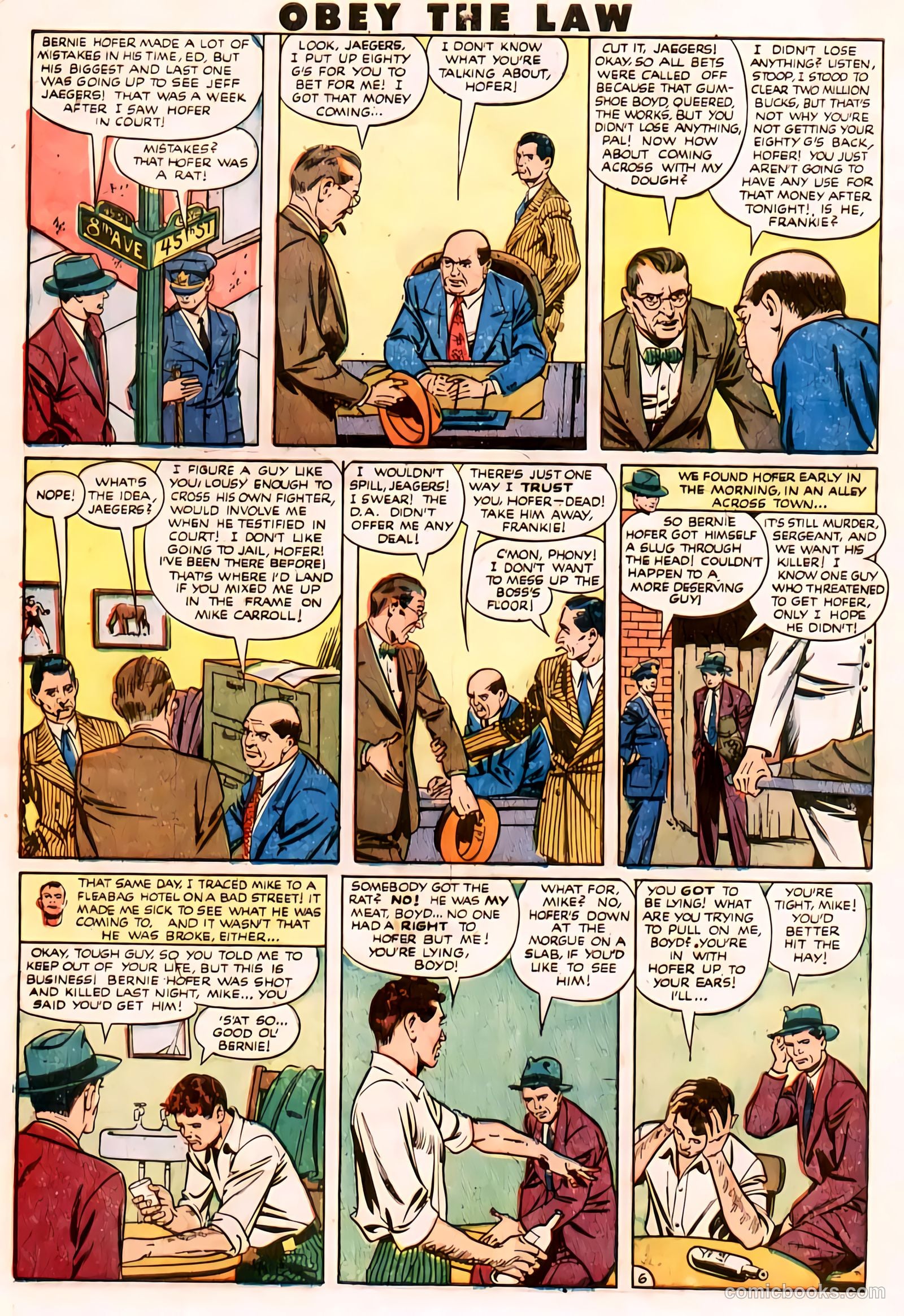 Crime and Punishment #24 (1950) — page 7