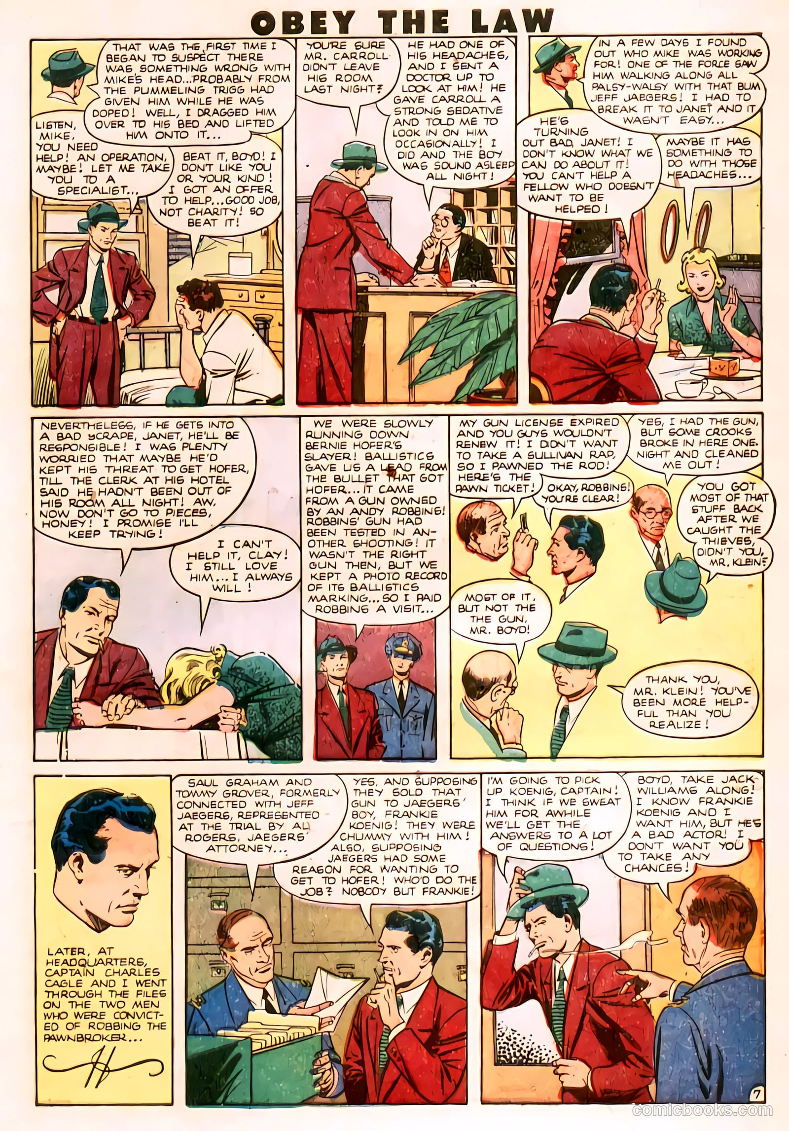 Crime and Punishment #24 (1950) — page 8