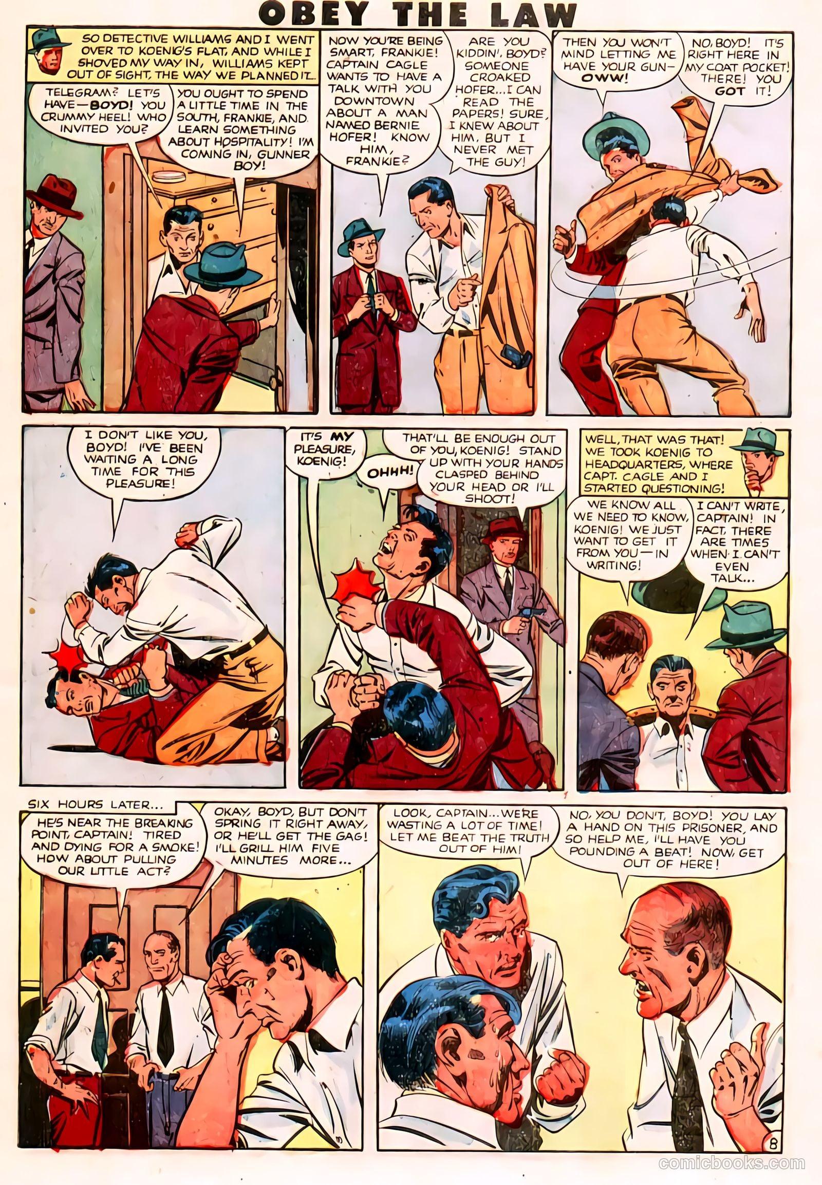 Crime and Punishment #24 (1950) — page 9