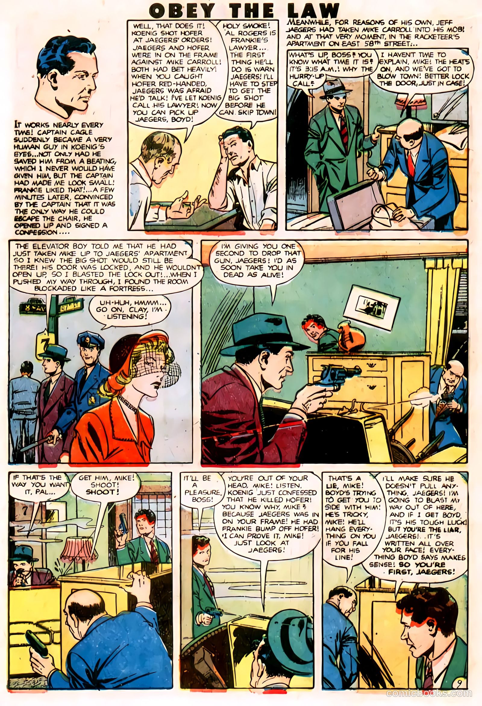 Crime and Punishment #24 (1950) — page 10