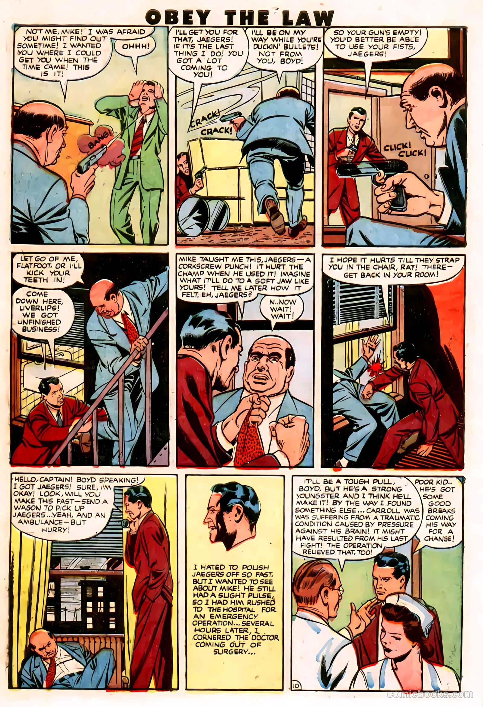 Crime and Punishment #24 (1950) — page 11