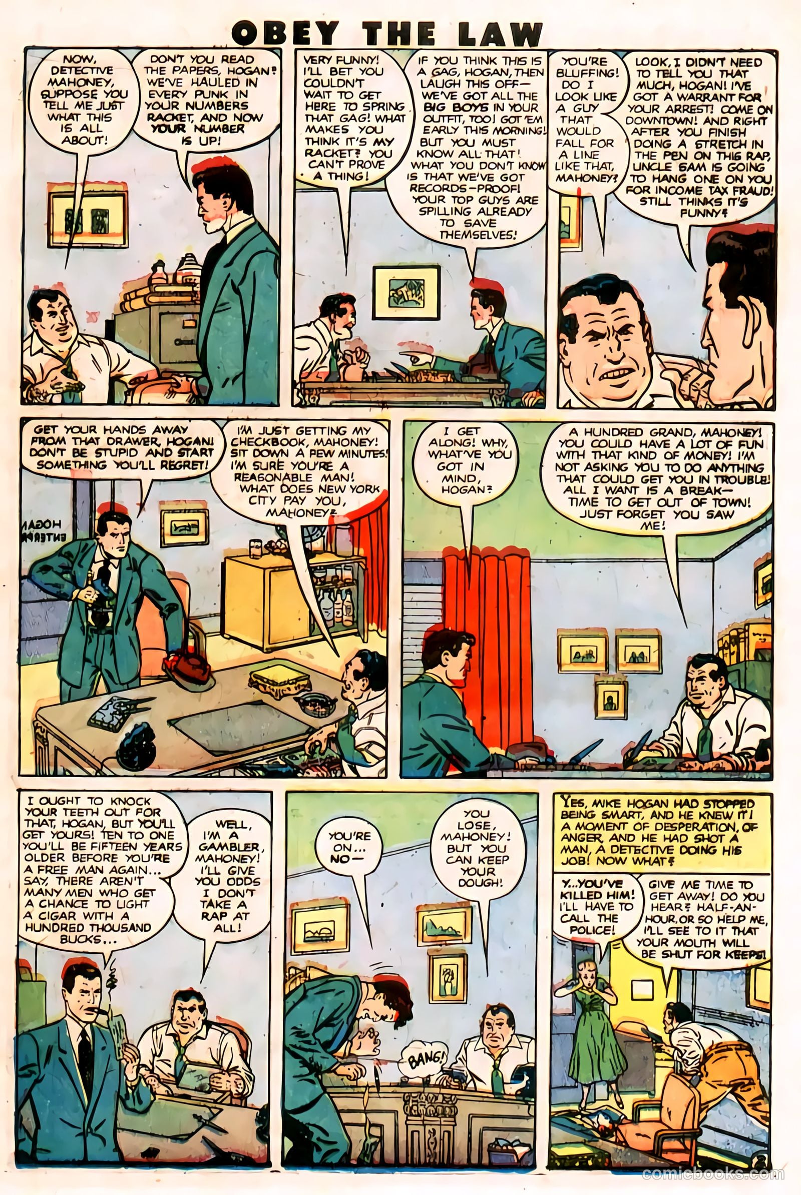 Crime and Punishment #24 (1950) — page 15