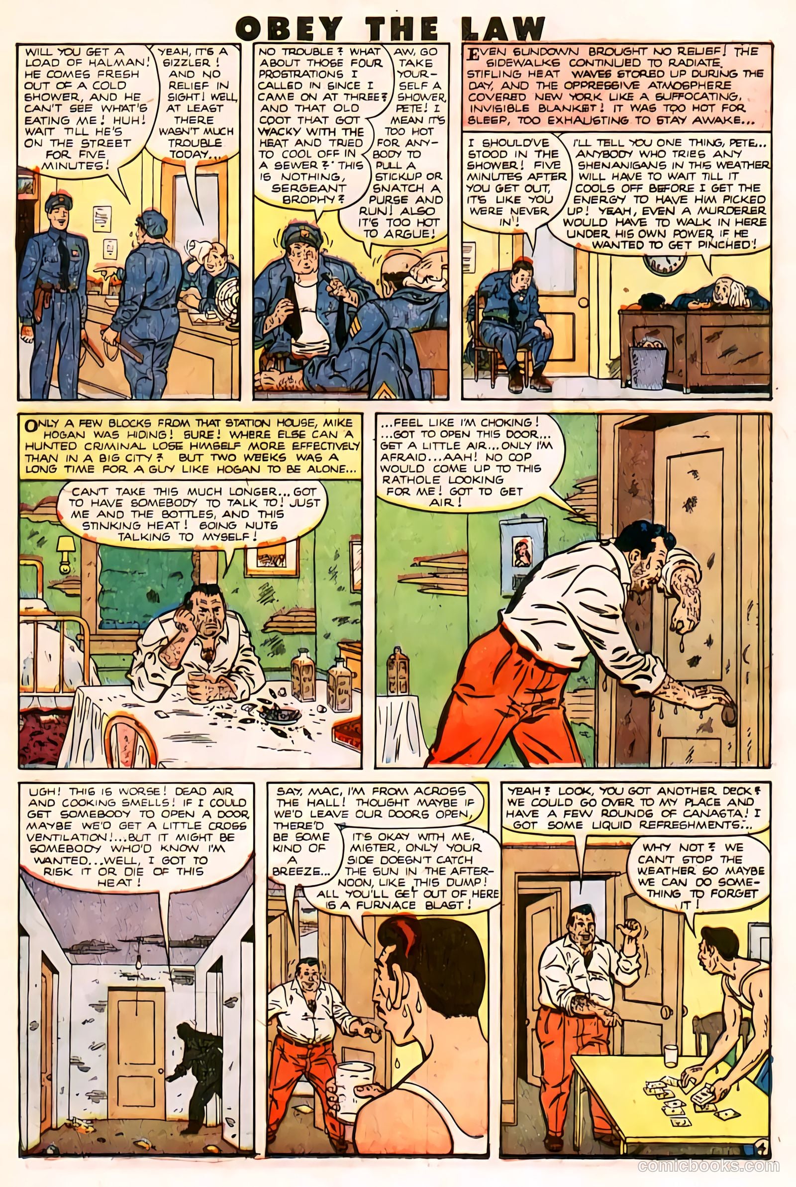 Crime and Punishment #24 (1950) — page 17