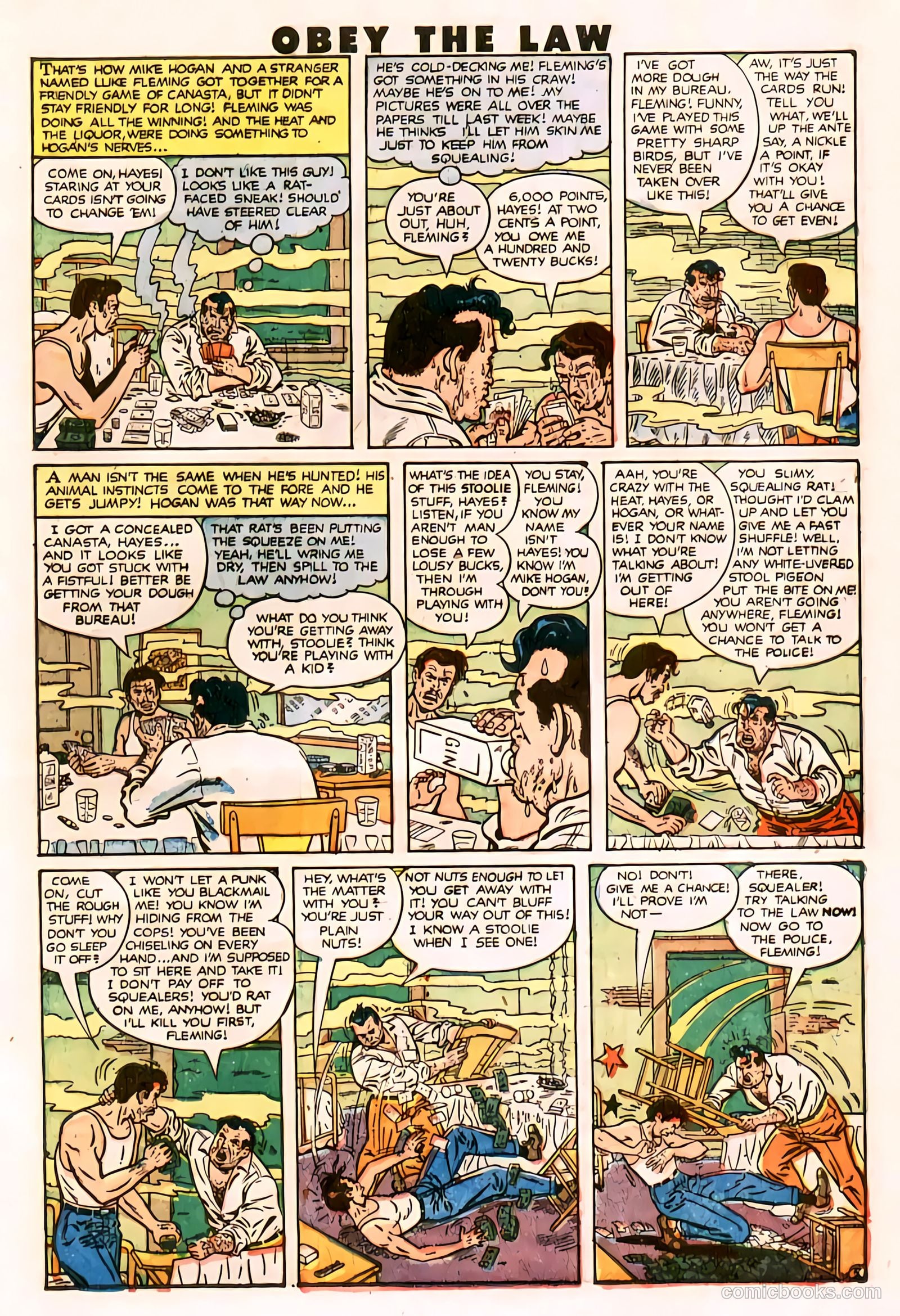 Crime and Punishment #24 (1950) — page 18