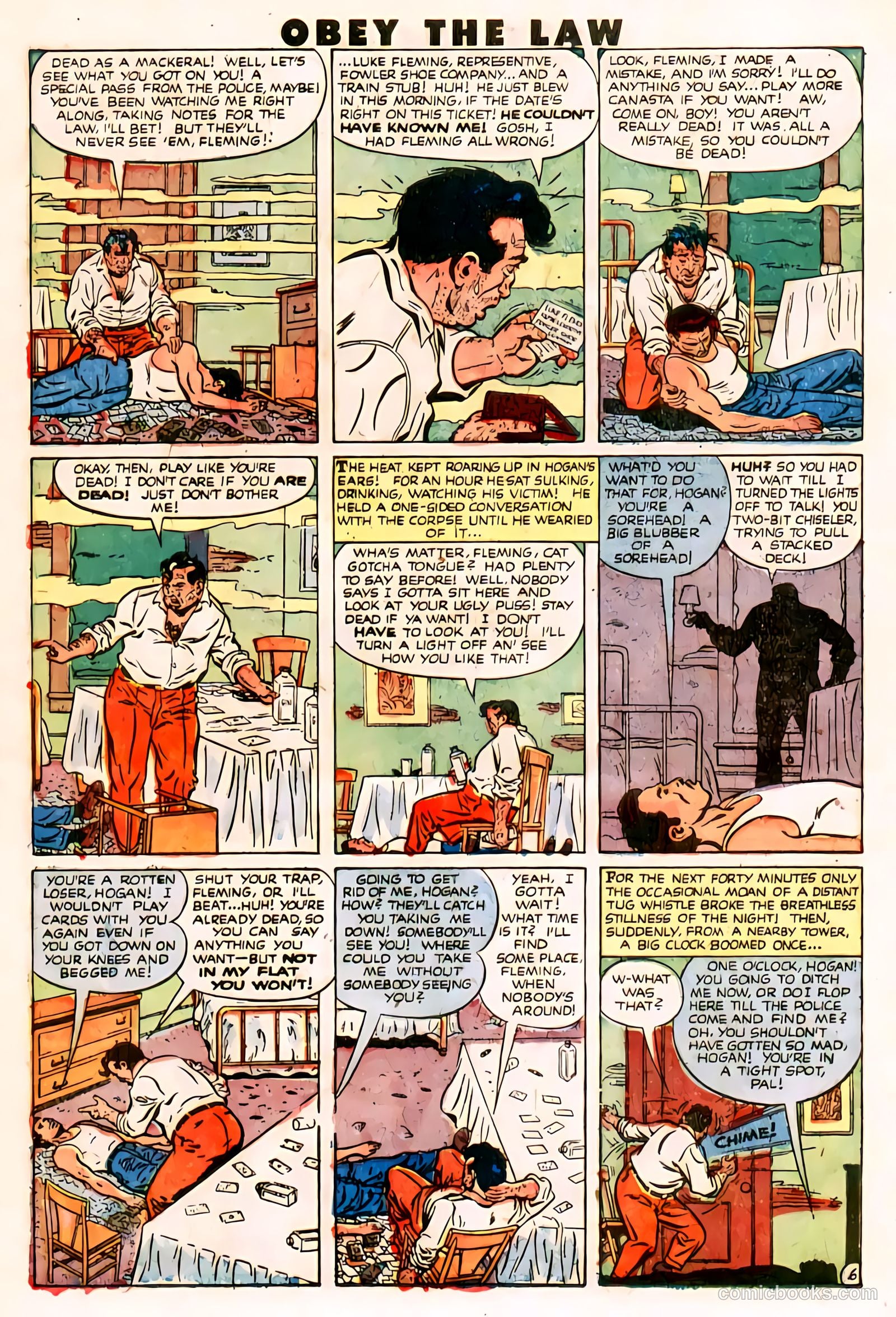 Crime and Punishment #24 (1950) — page 19