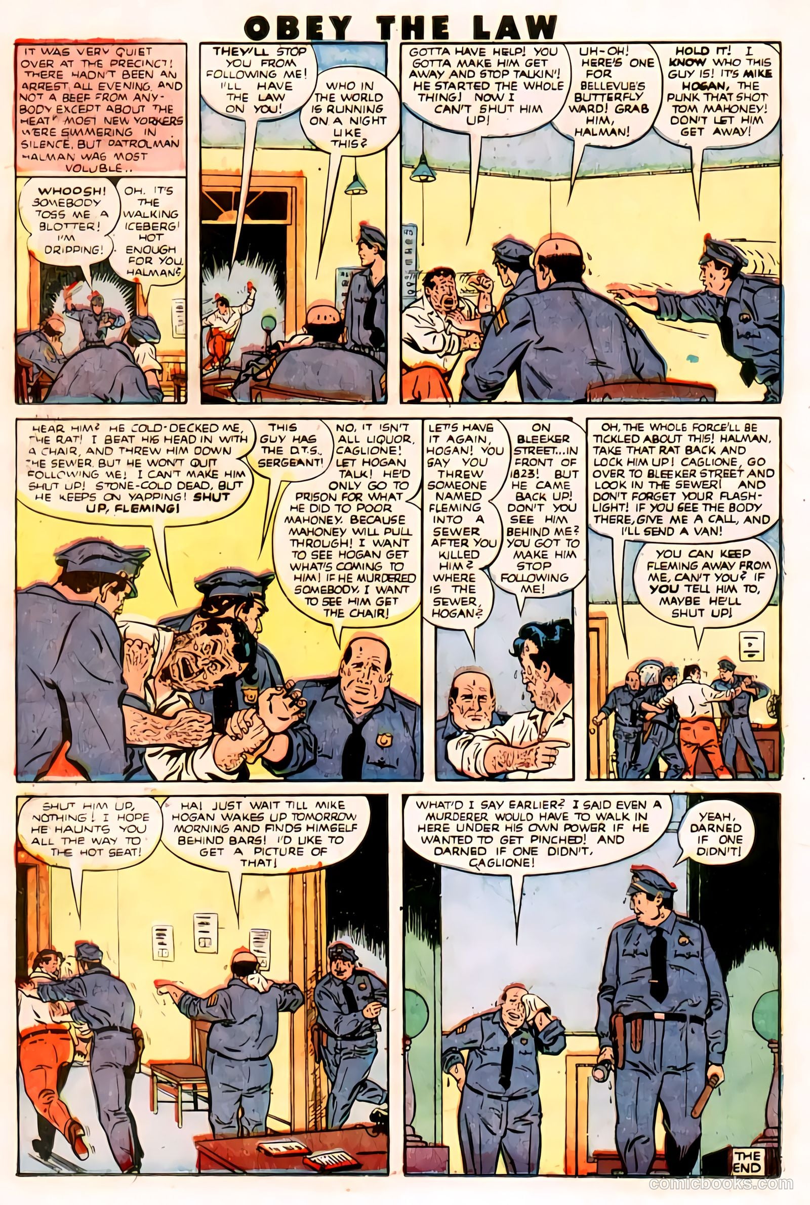 Crime and Punishment #24 (1950) — page 21