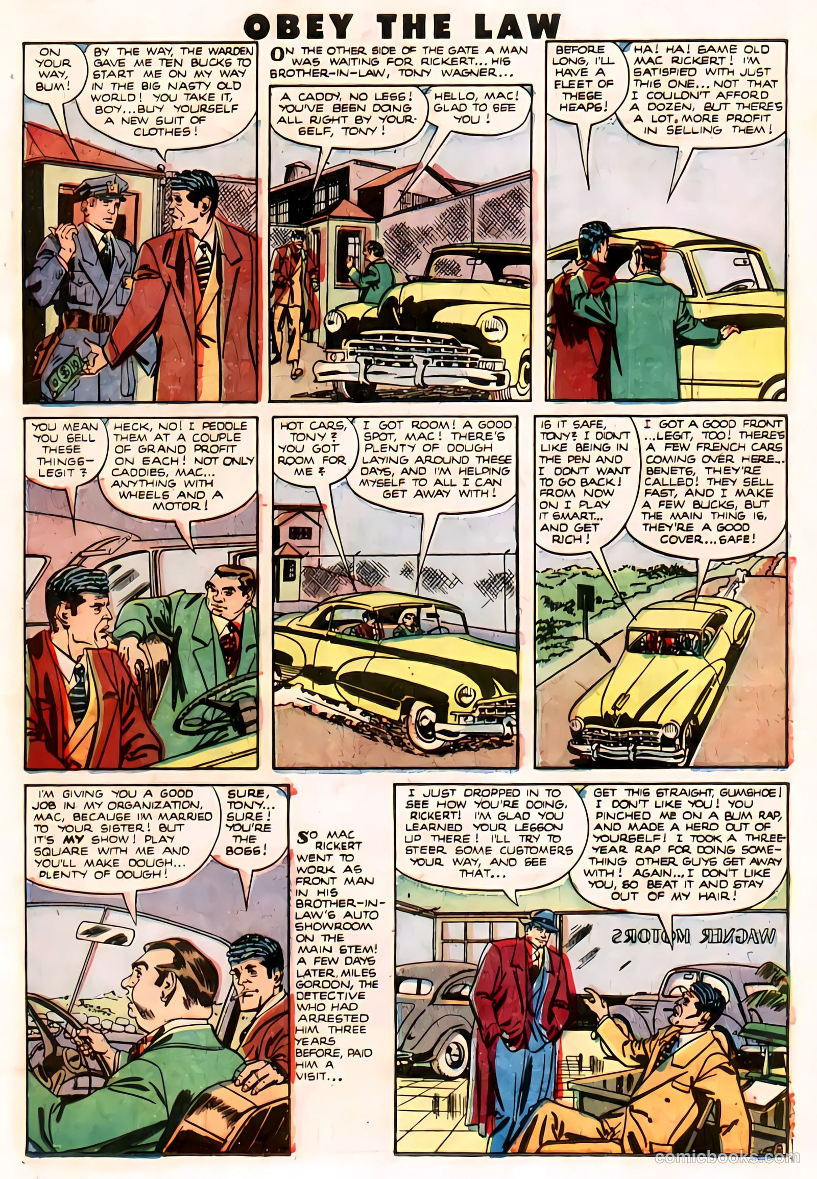 Crime and Punishment #24 (1950) — page 23