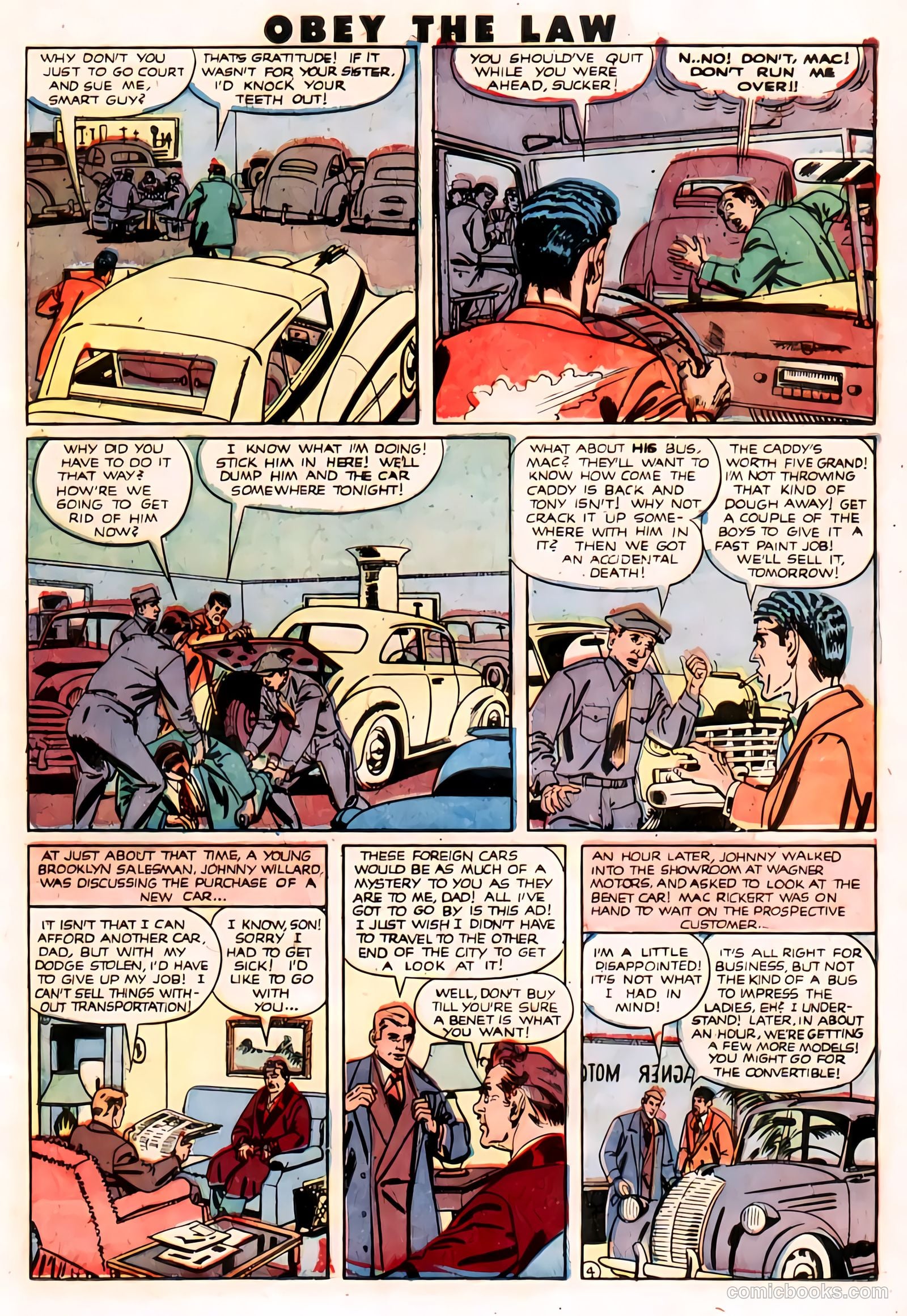 Crime and Punishment #24 (1950) — page 25