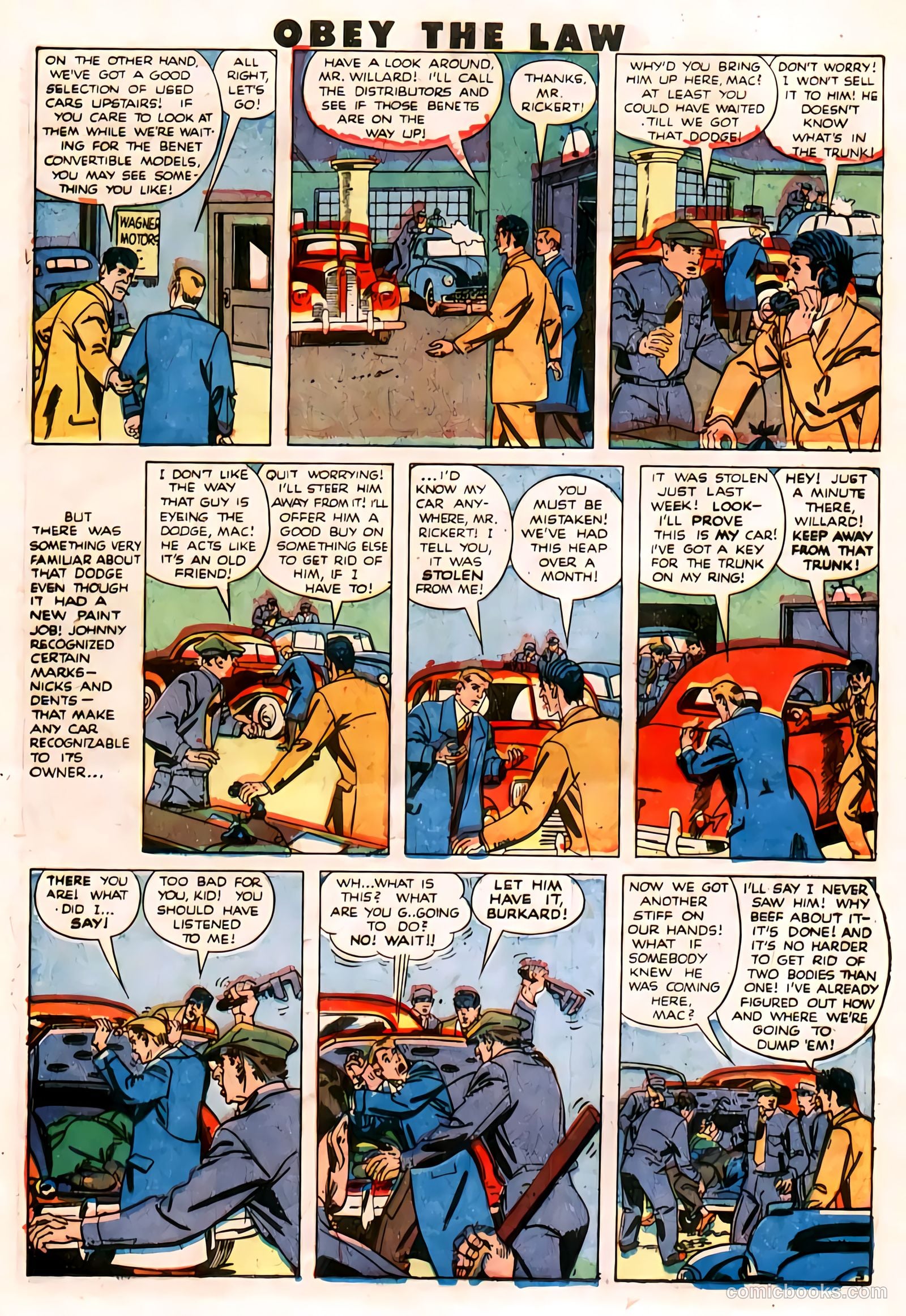 Crime and Punishment #24 (1950) — page 26