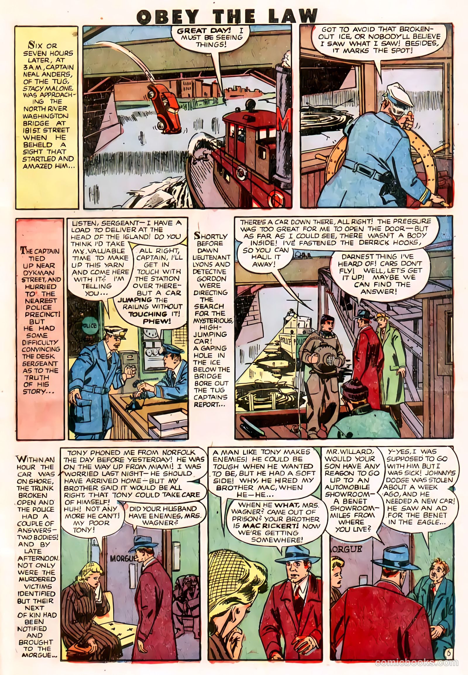 Crime and Punishment #24 (1950) — page 27
