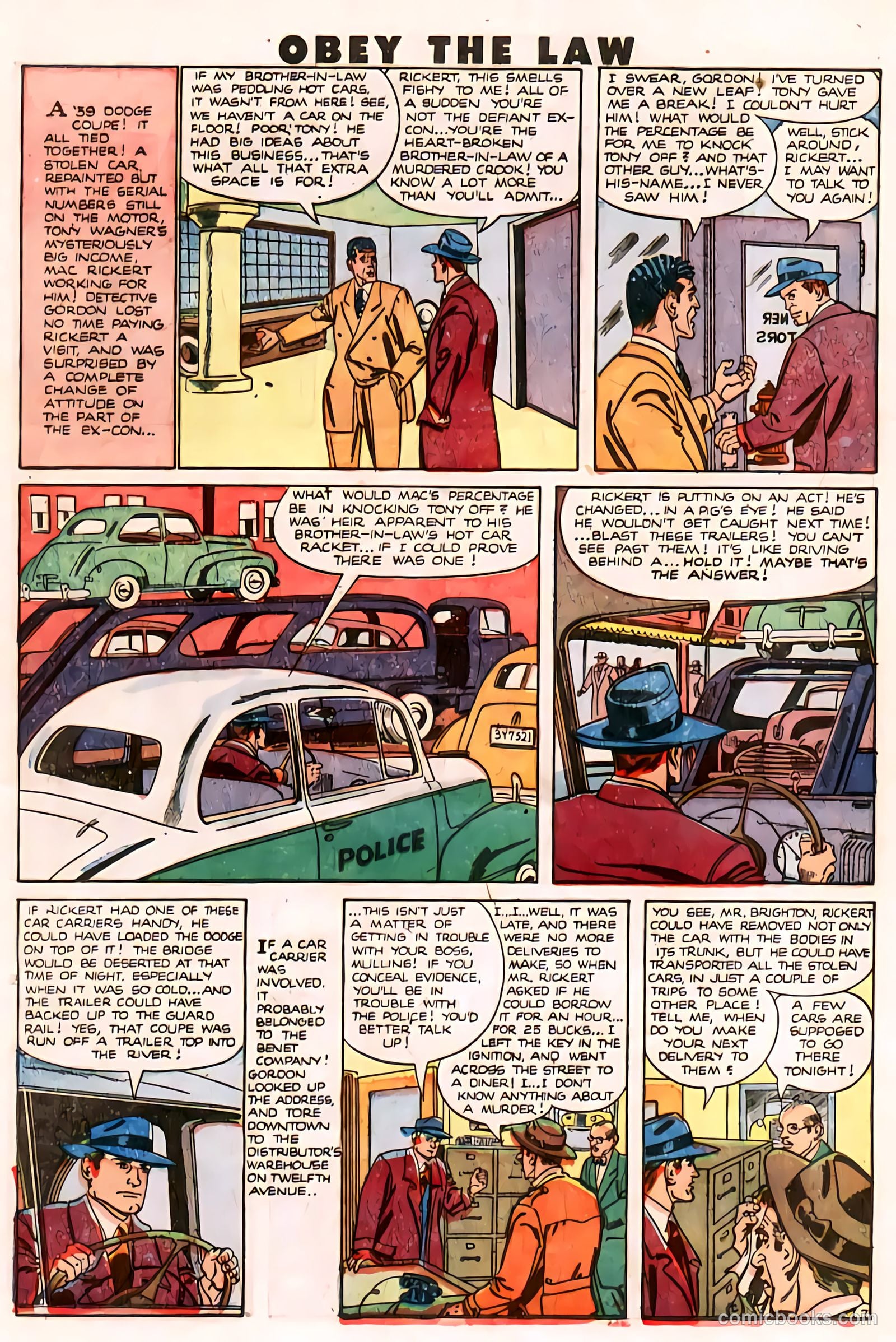 Crime and Punishment #24 (1950) — page 28