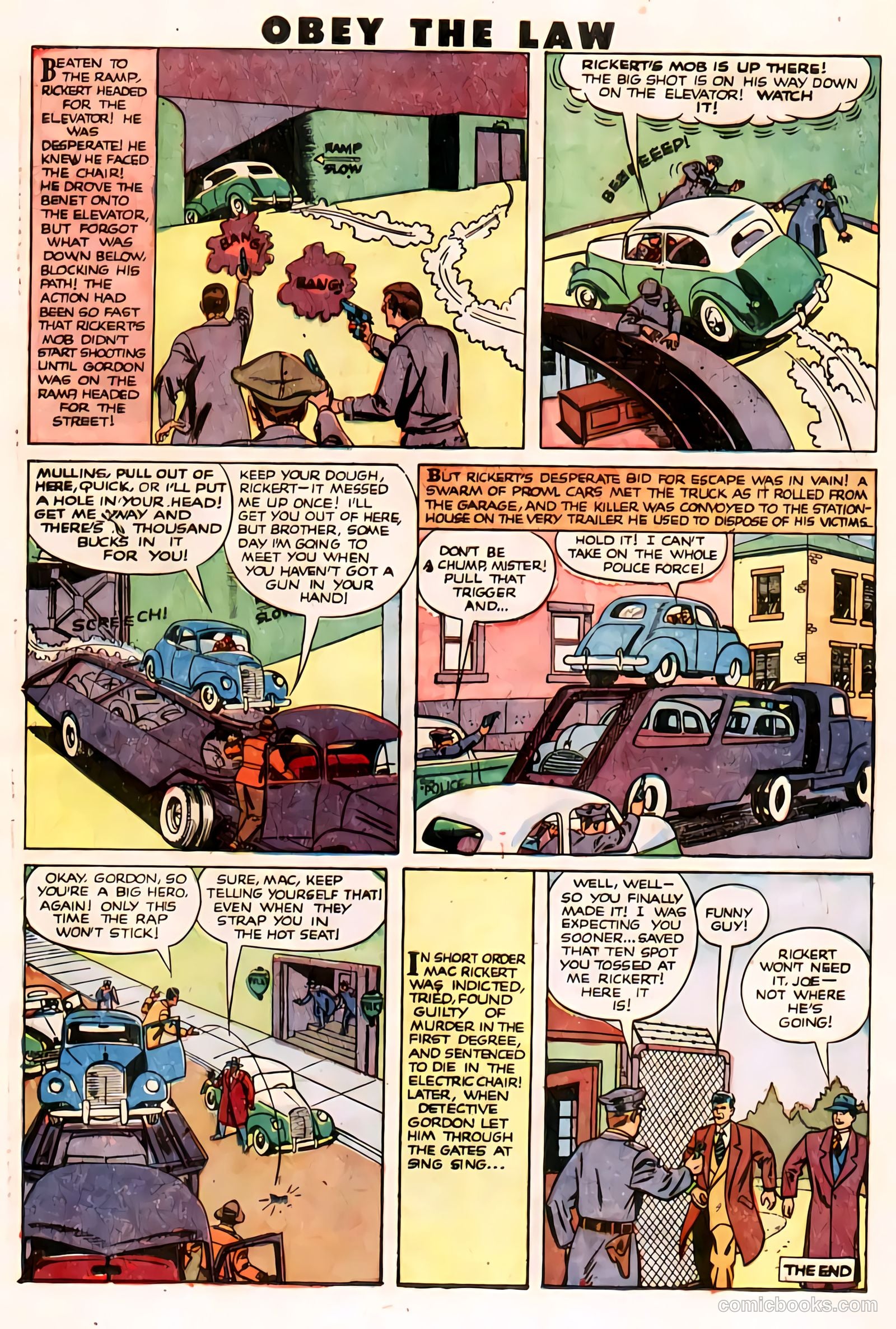 Crime and Punishment #24 (1950) — page 30