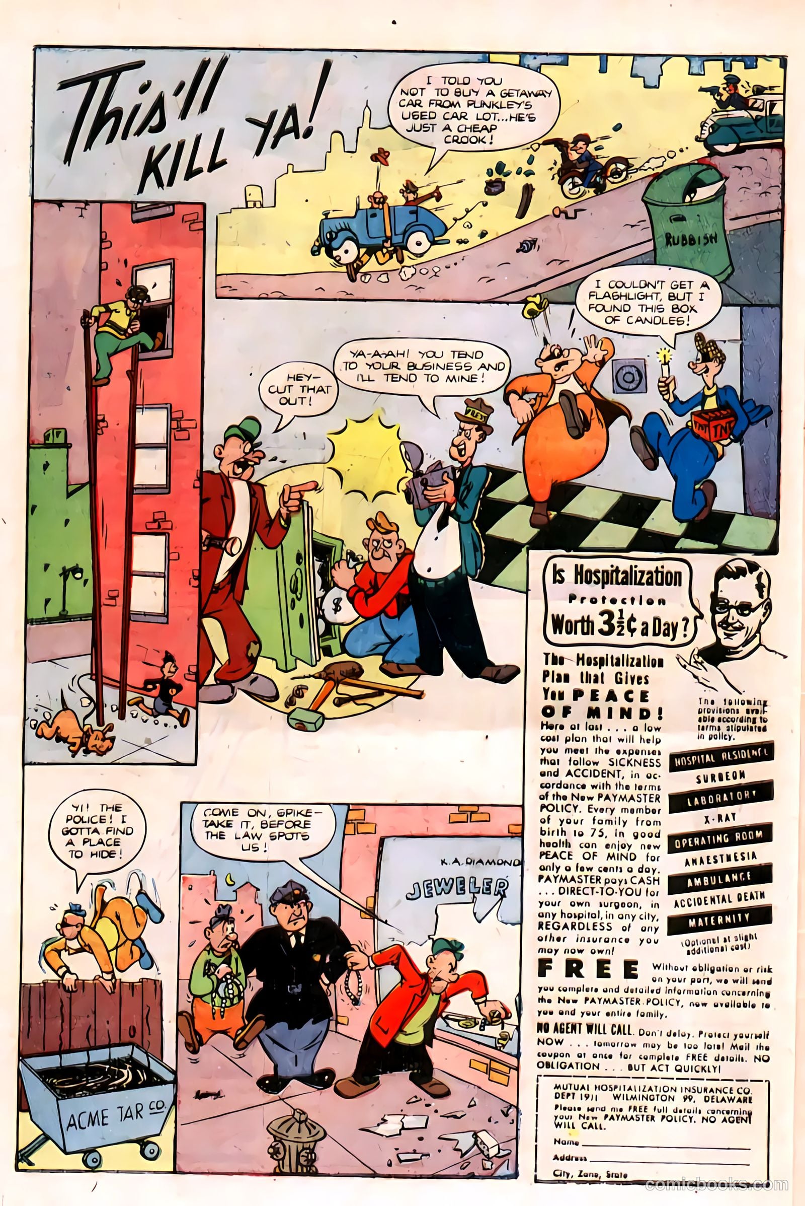 Crime and Punishment #24 (1950) — page 34