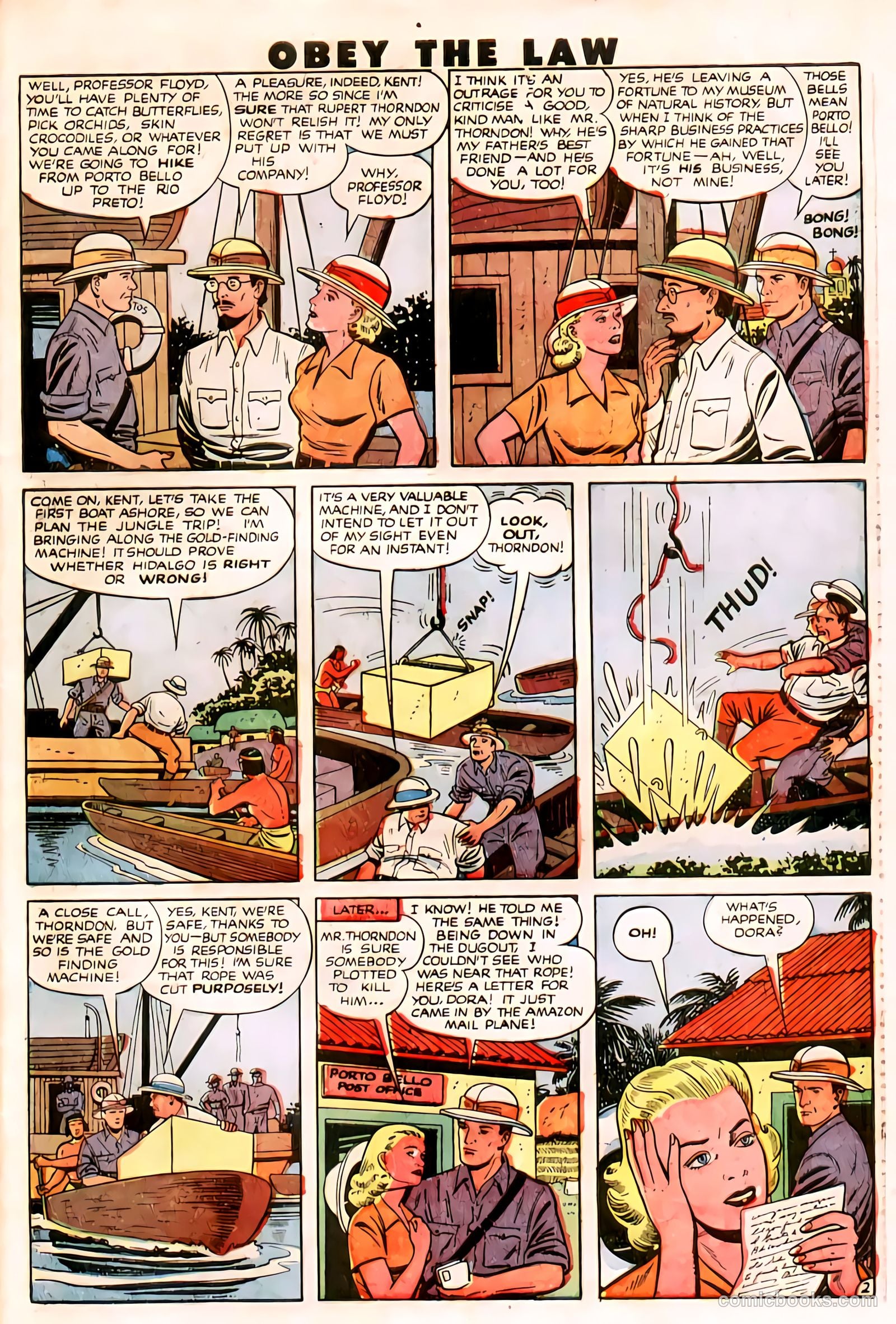 Crime and Punishment #24 (1950) — page 36
