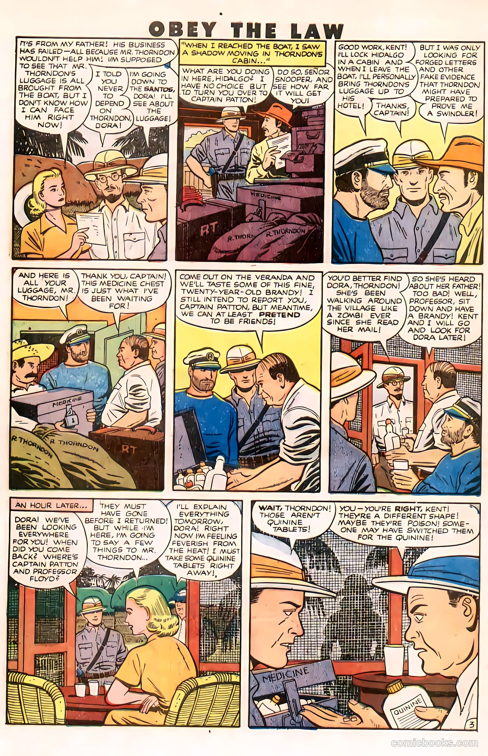 Crime and Punishment #24 (1950) — page 37