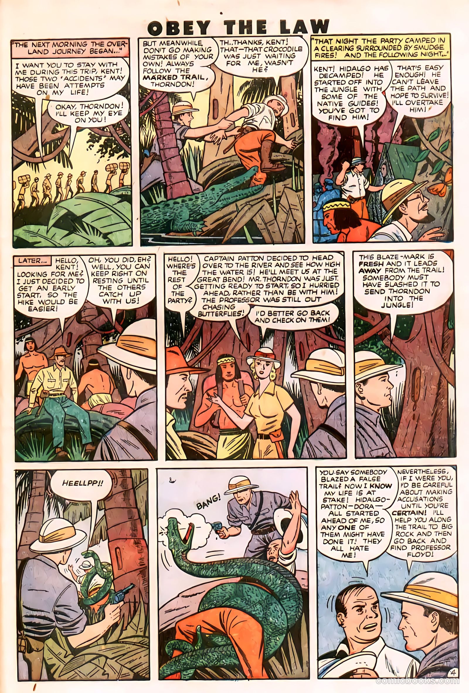 Crime and Punishment #24 (1950) — page 38