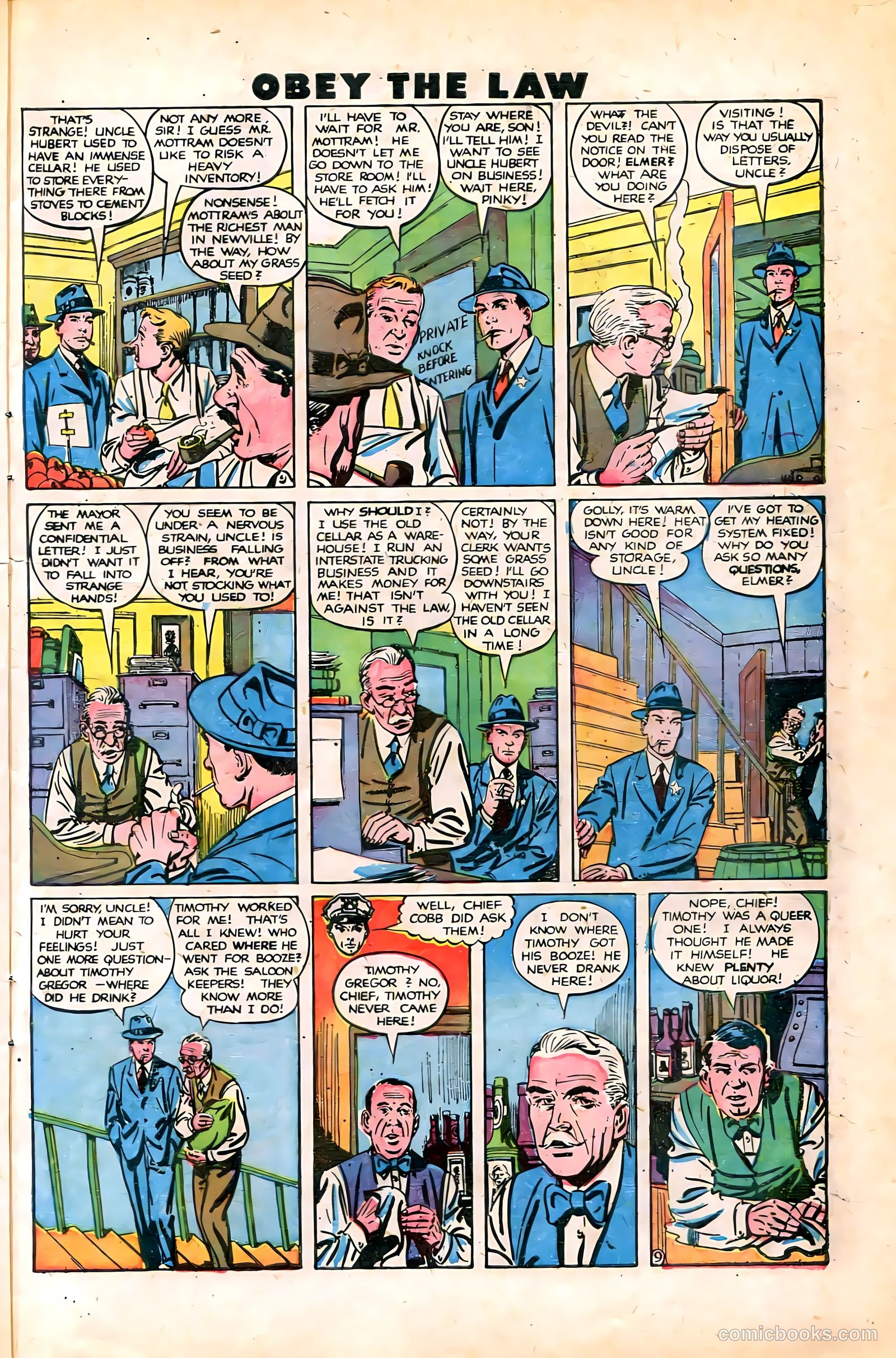 Crime and Punishment #25 (1950) — page 11 of 51