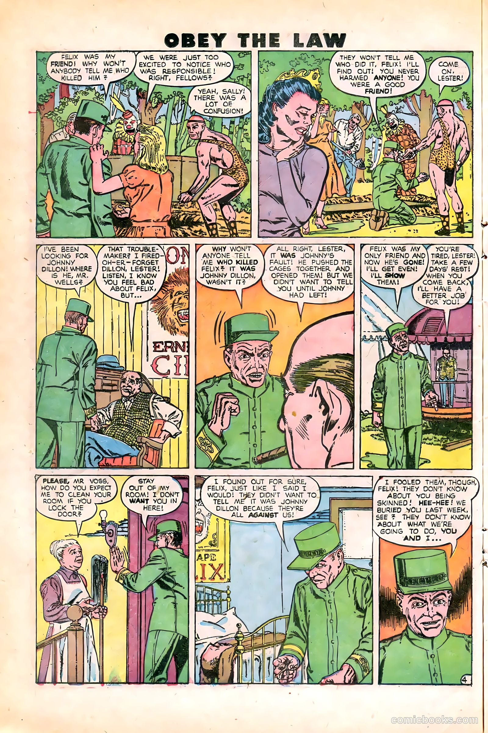 Crime and Punishment #25 (1950) — page 20 of 51