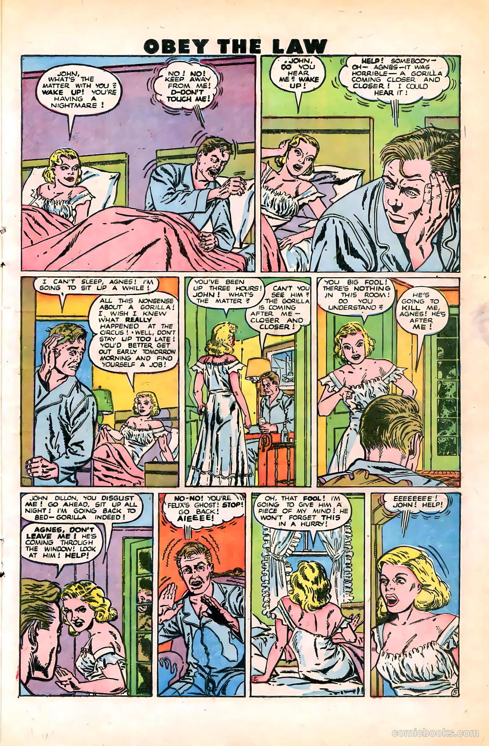 Crime and Punishment #25 (1950) — page 21 of 51