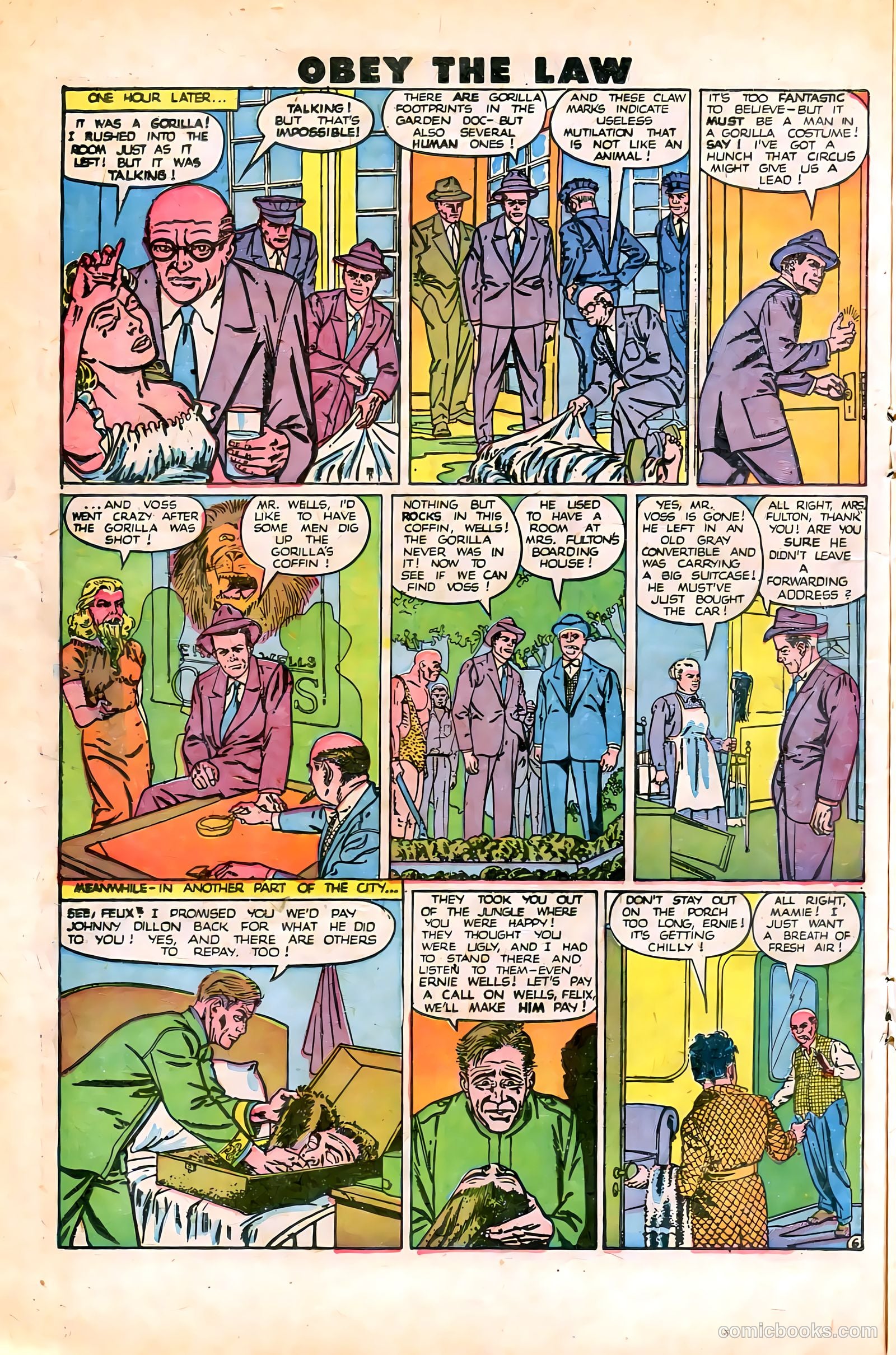Crime and Punishment #25 (1950) — page 22 of 51