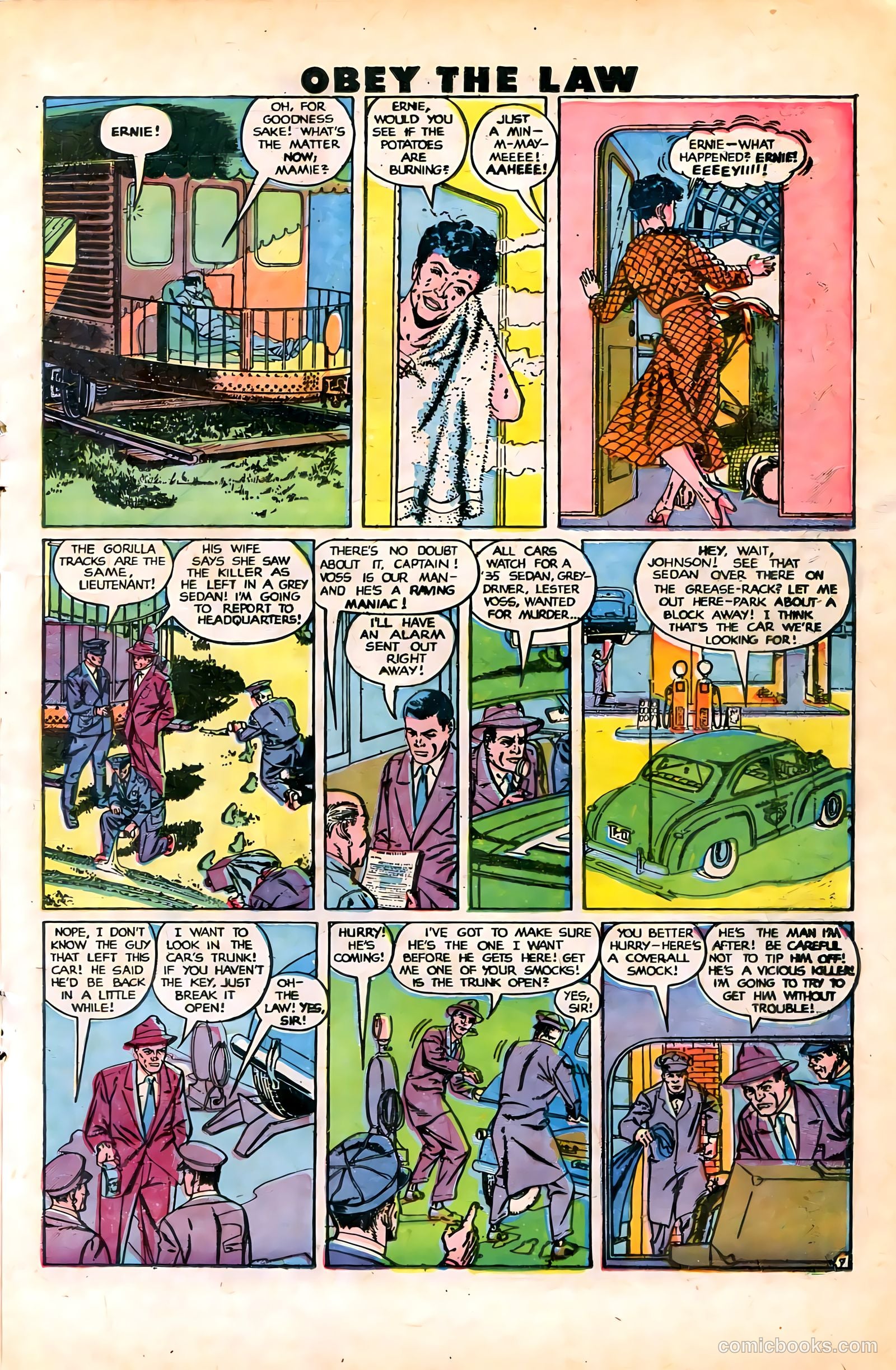Crime and Punishment #25 (1950) — page 23 of 51