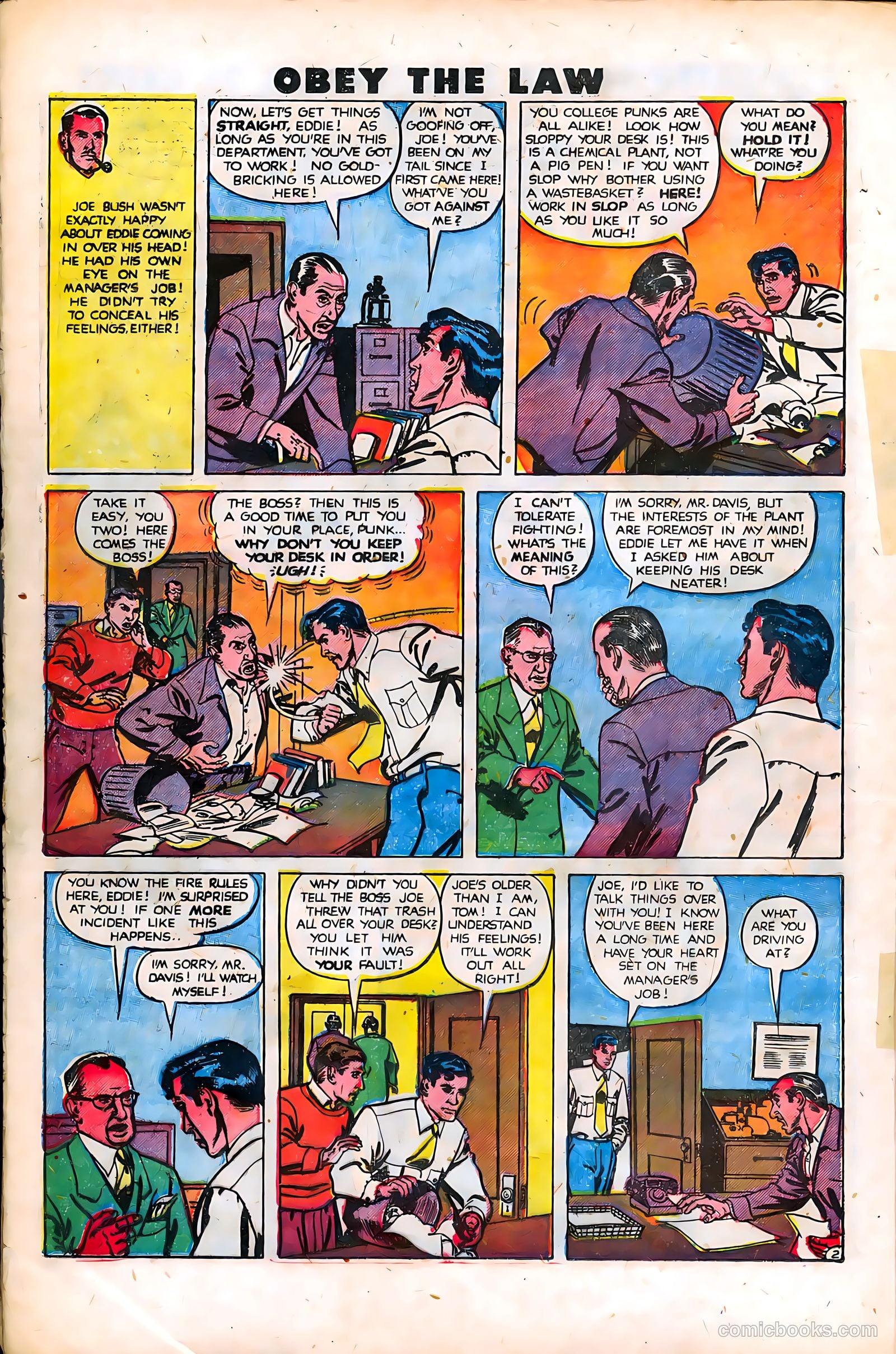 Crime and Punishment #25 (1950) — page 28 of 51