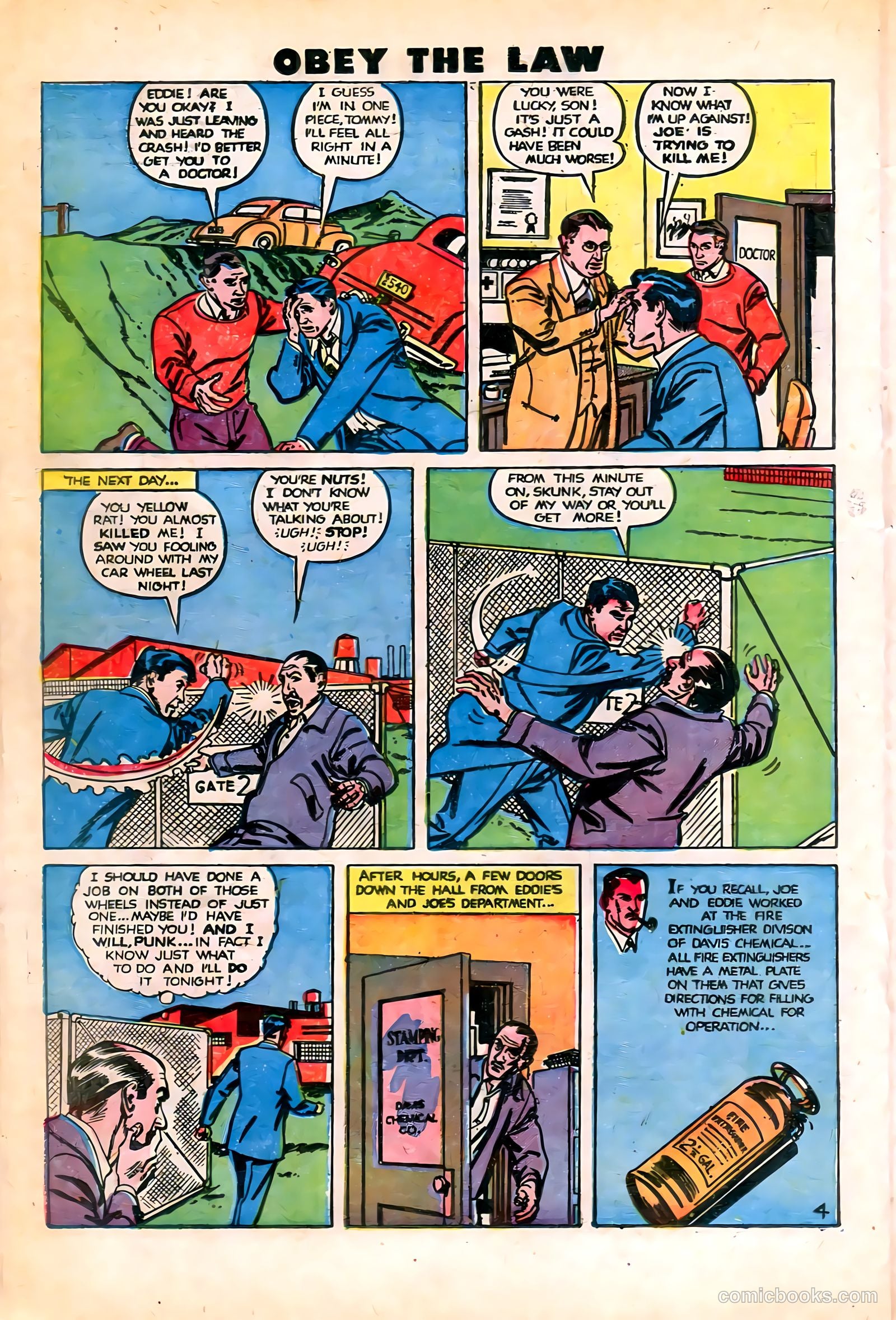 Crime and Punishment #25 (1950) — page 30 of 51